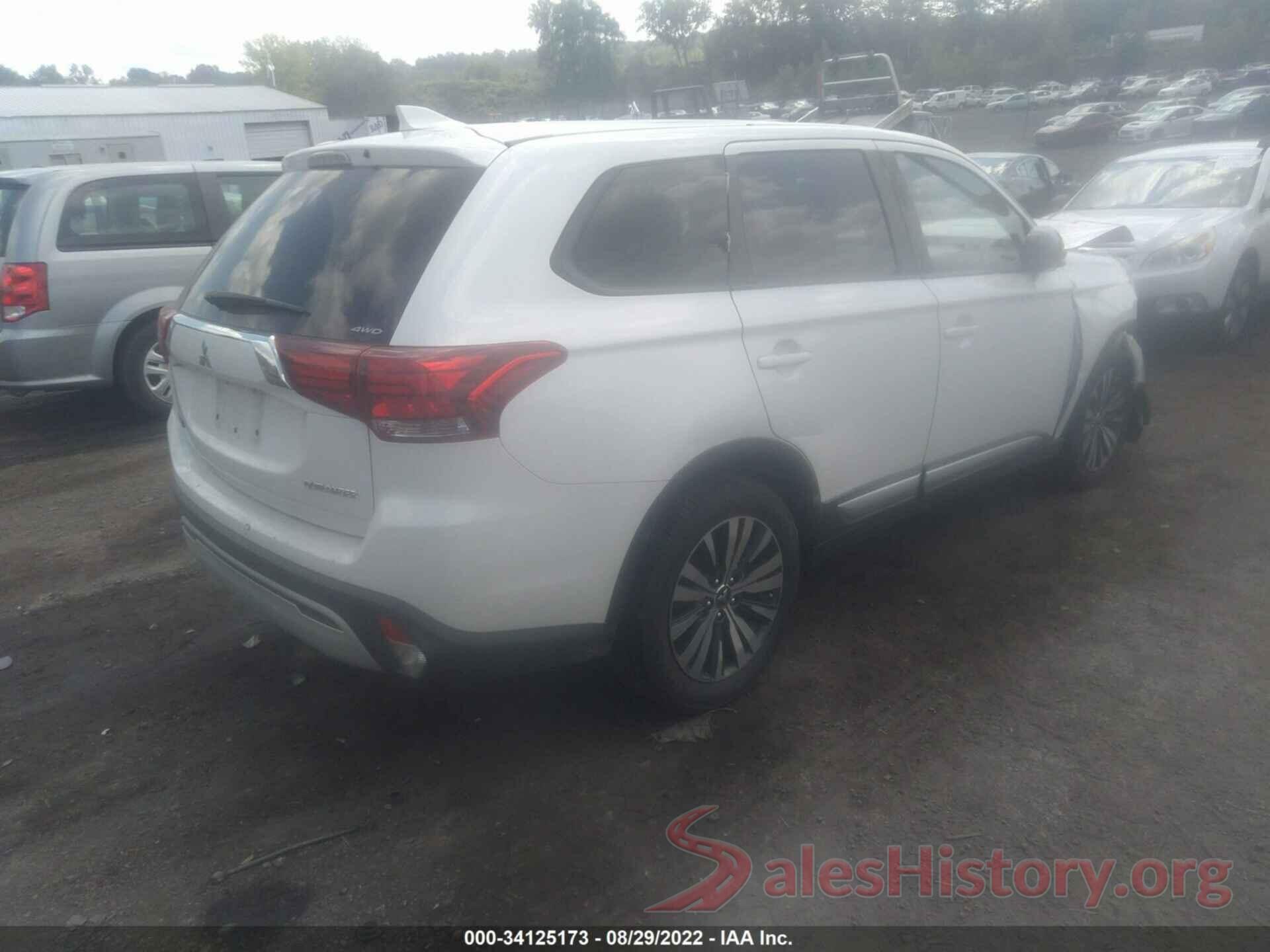 JA4AZ3A37KZ015513 2019 MITSUBISHI OUTLANDER