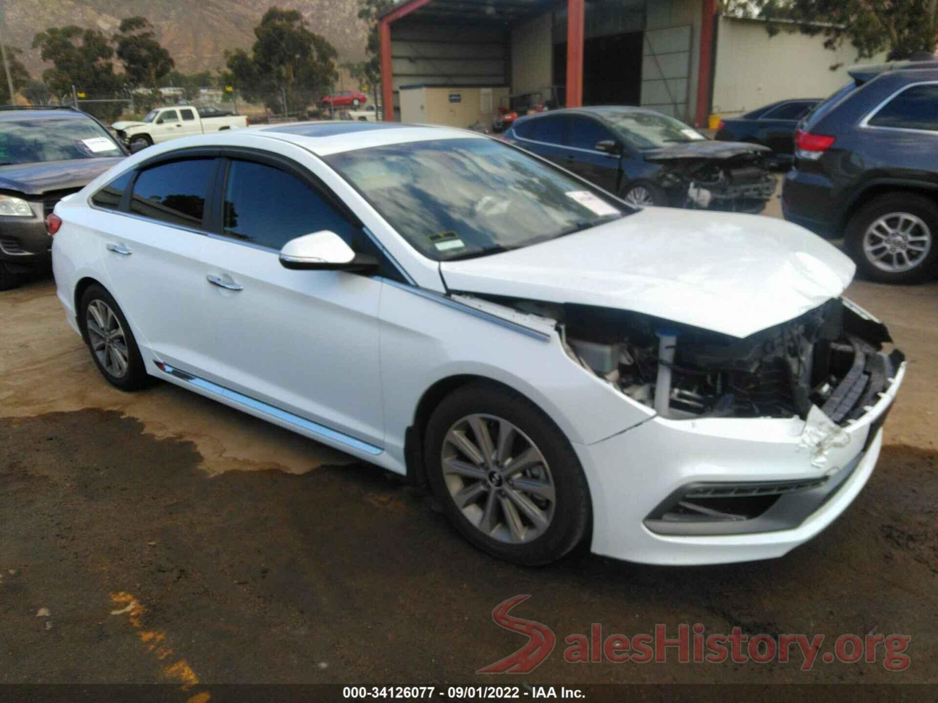 5NPE34AF7HH581891 2017 HYUNDAI SONATA