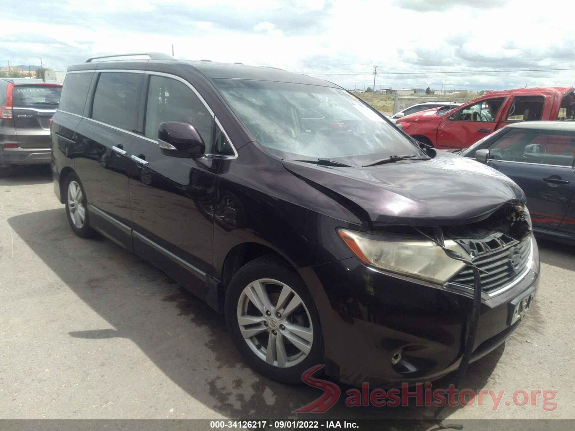 JN8AE2KP0B9009313 2011 NISSAN QUEST