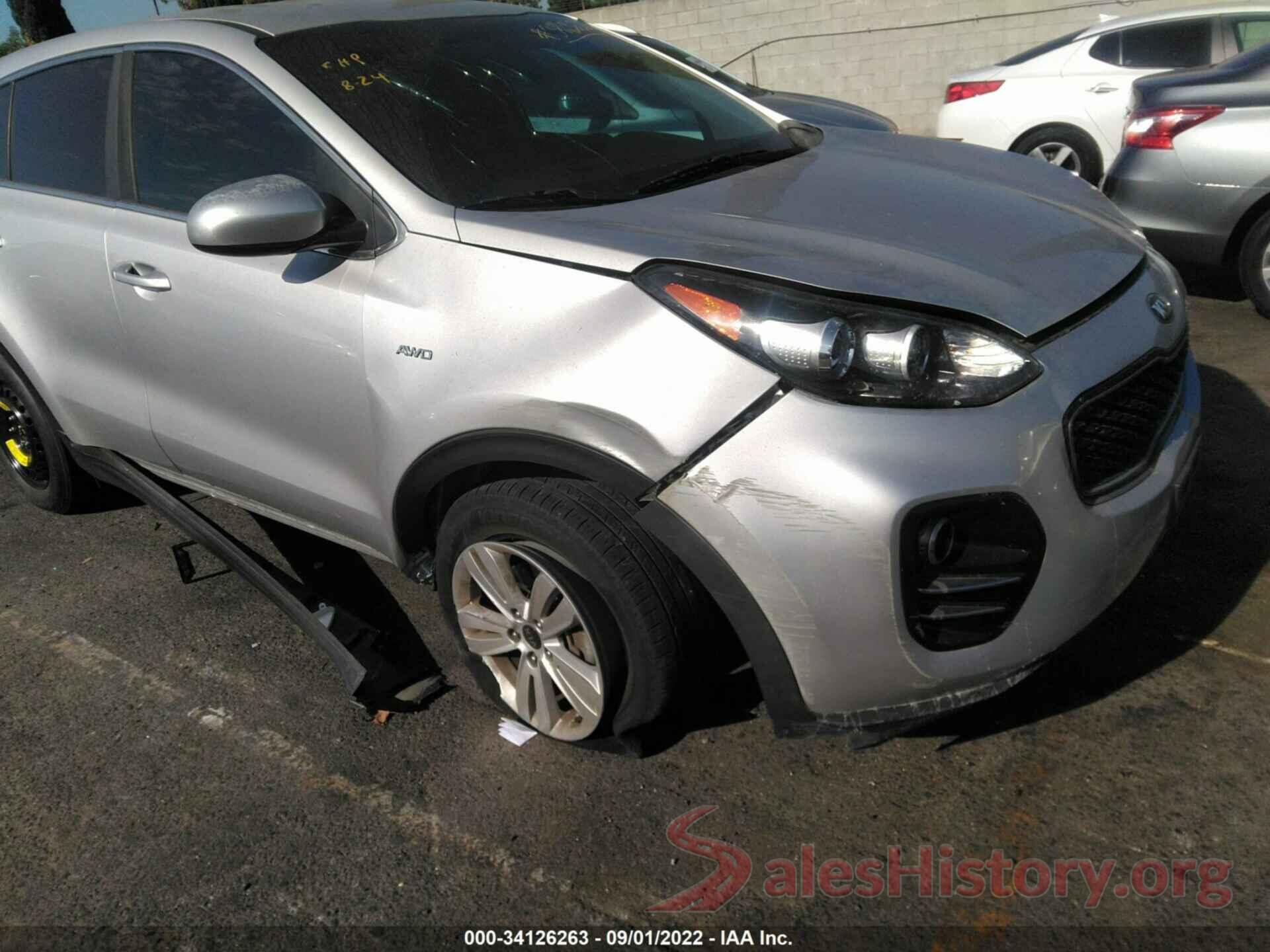 KNDPMCAC6K7511025 2019 KIA SPORTAGE