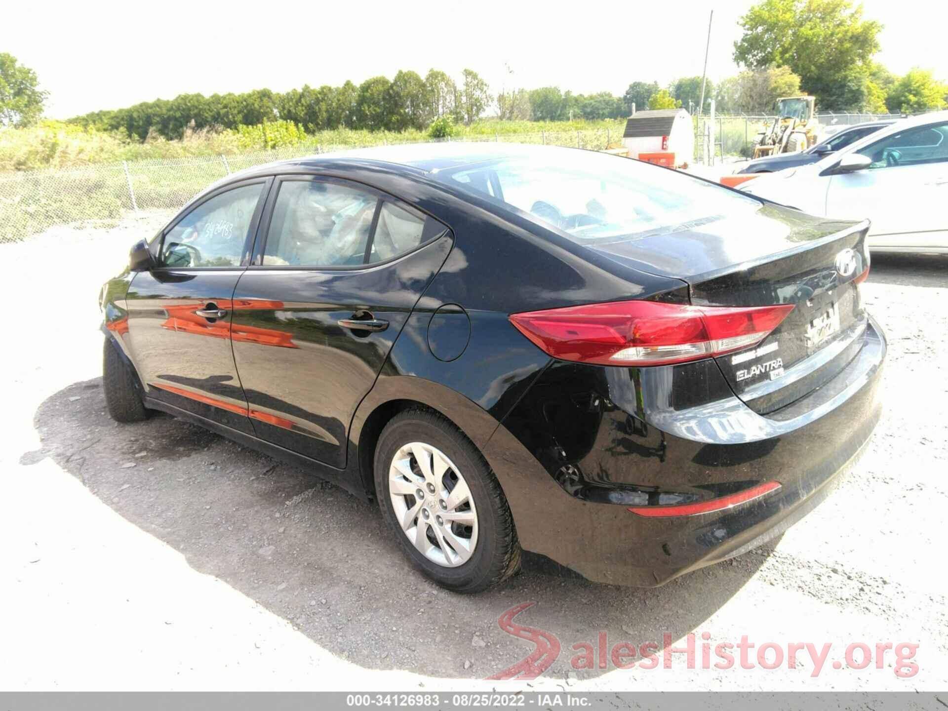 5NPD74LF1JH350133 2018 HYUNDAI ELANTRA