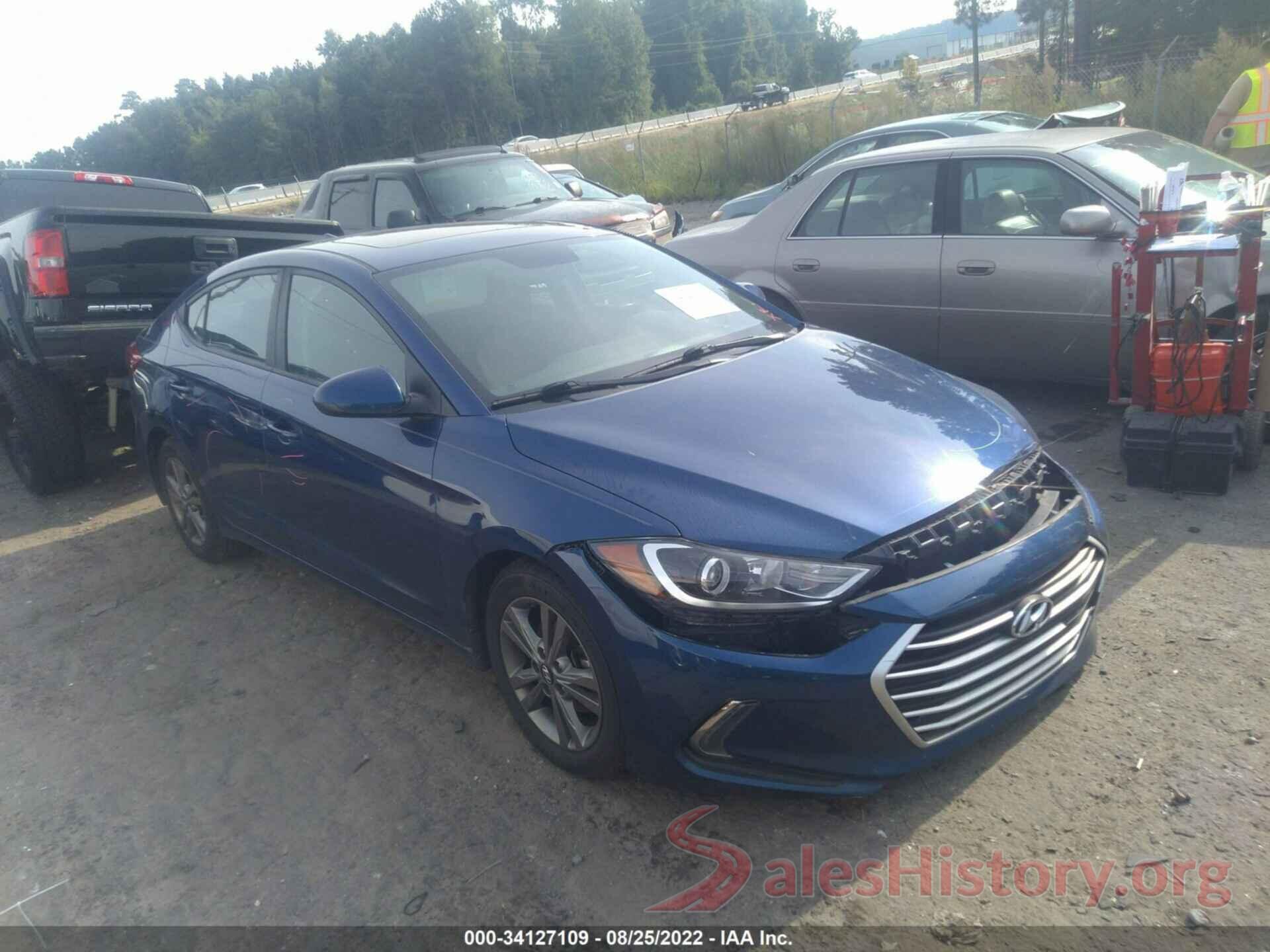 5NPD84LFXHH173864 2017 HYUNDAI ELANTRA