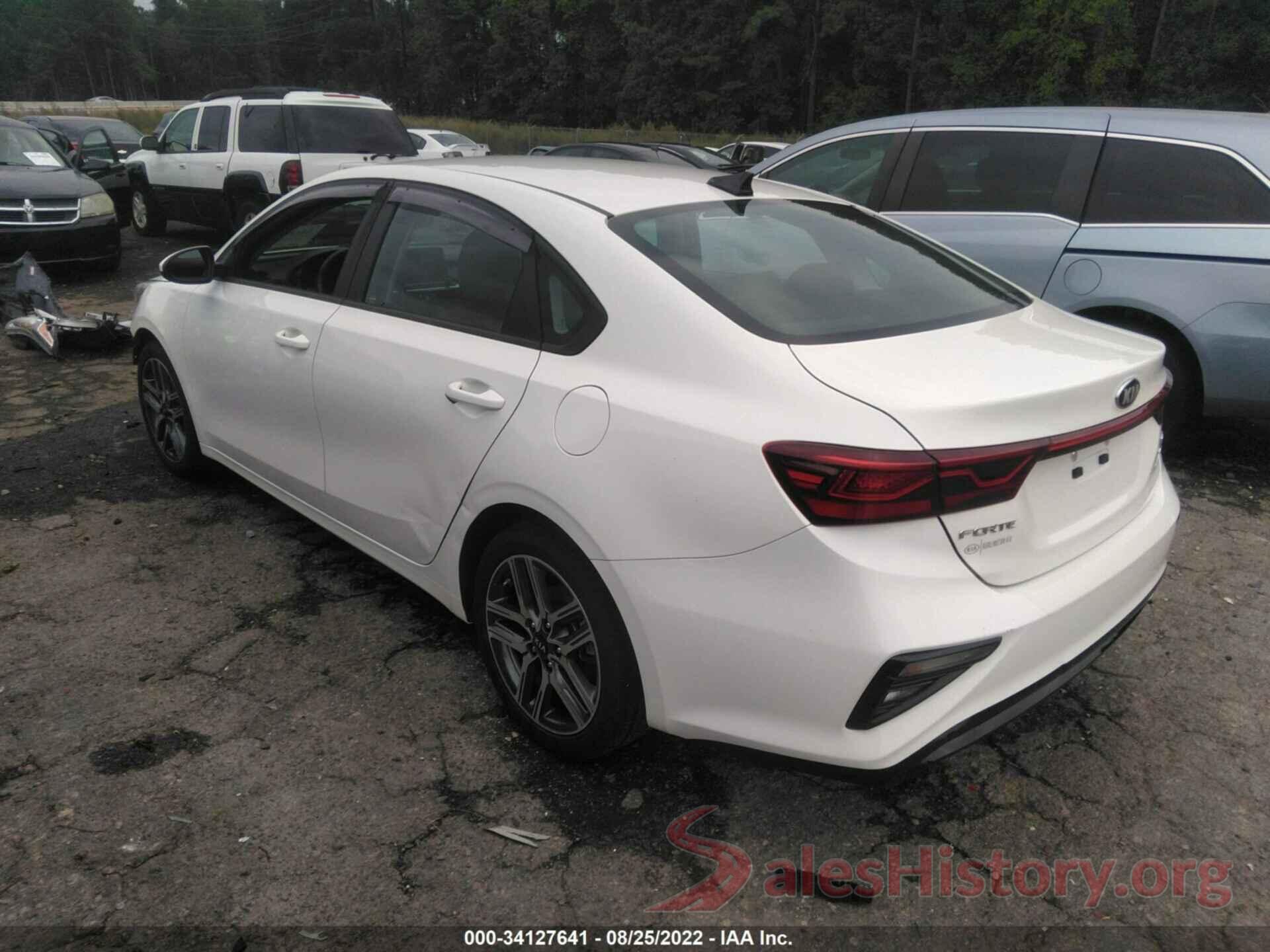 3KPF34AD2KE020870 2019 KIA FORTE