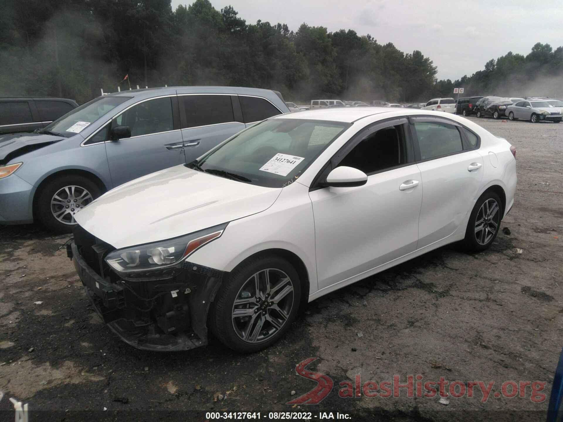 3KPF34AD2KE020870 2019 KIA FORTE