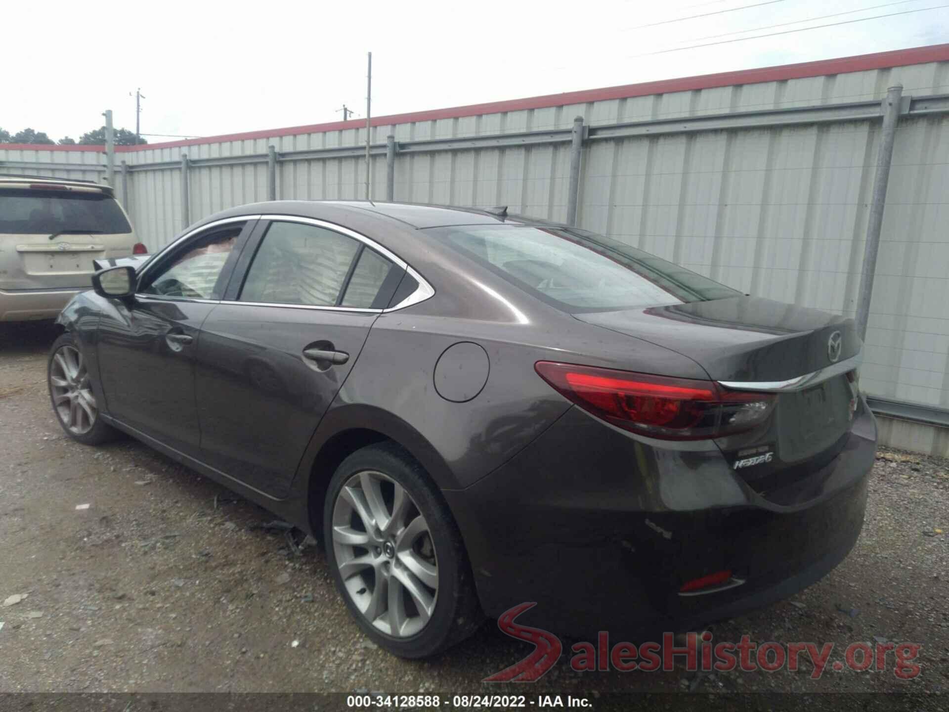 JM1GL1V54H1108840 2017 MAZDA MAZDA6