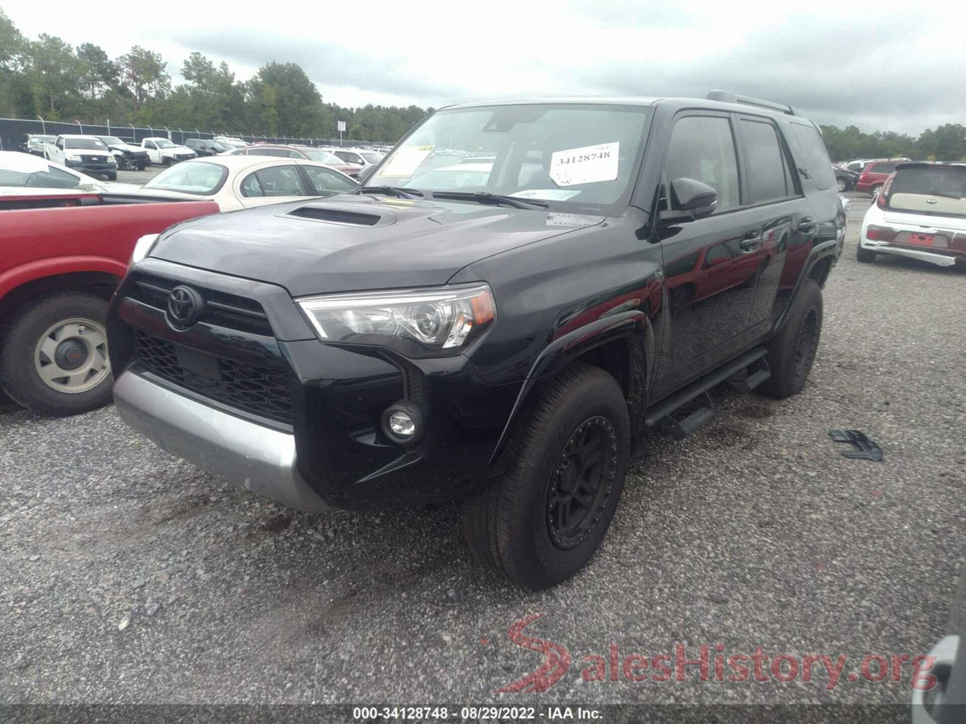 JTERU5JR5N6045005 2022 TOYOTA 4RUNNER