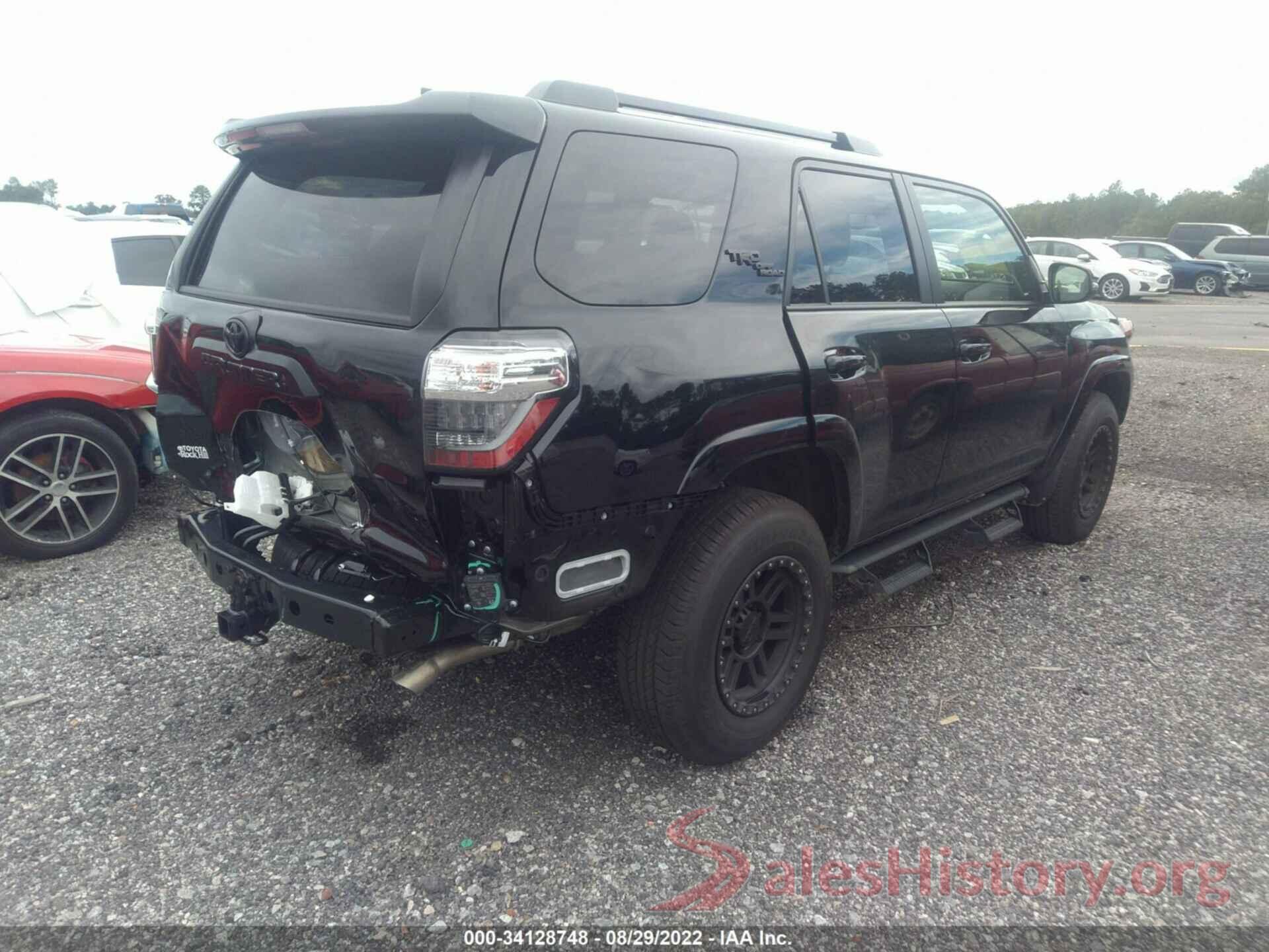 JTERU5JR5N6045005 2022 TOYOTA 4RUNNER