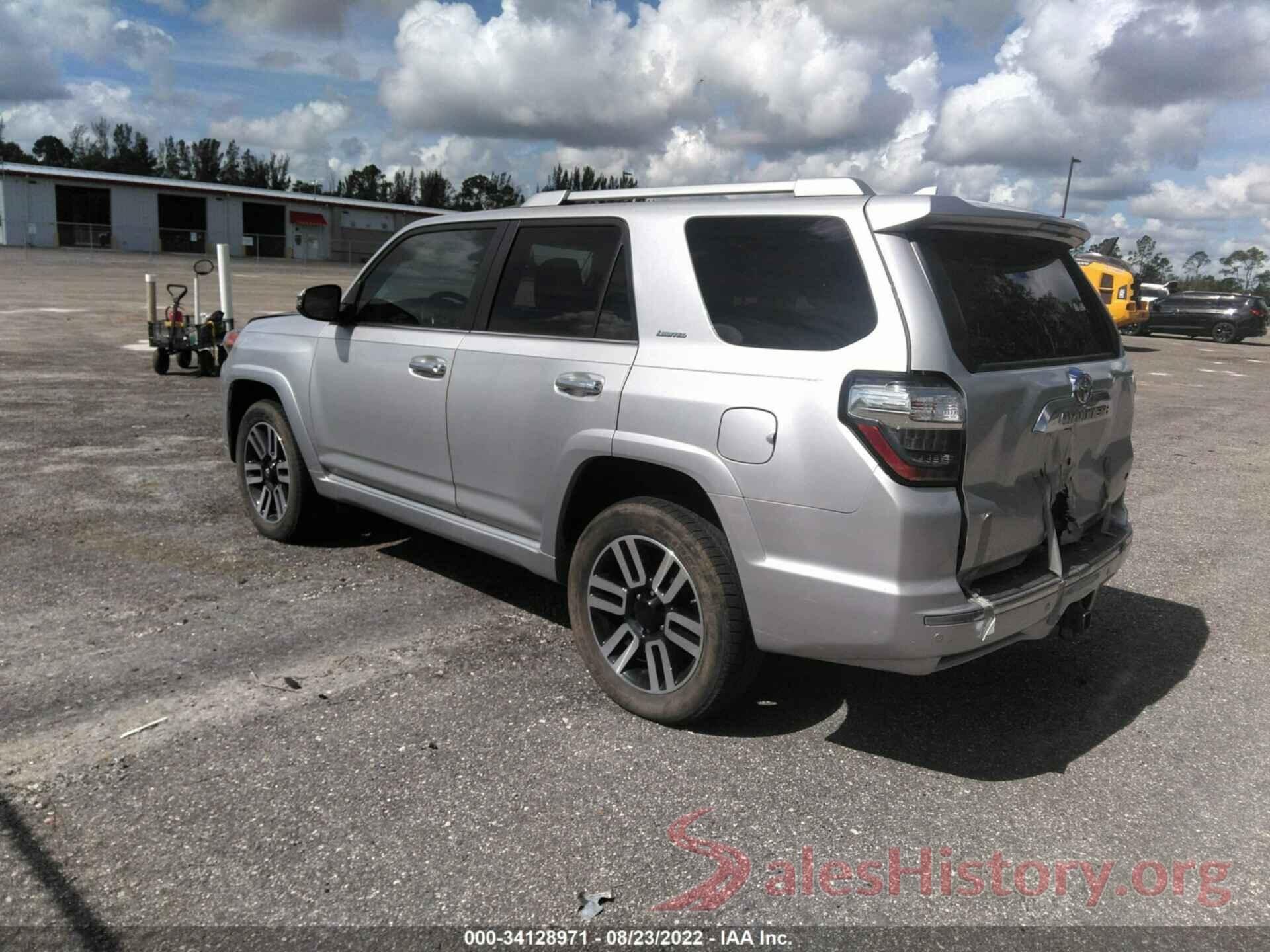 JTEBU5JR8H5422972 2017 TOYOTA 4RUNNER