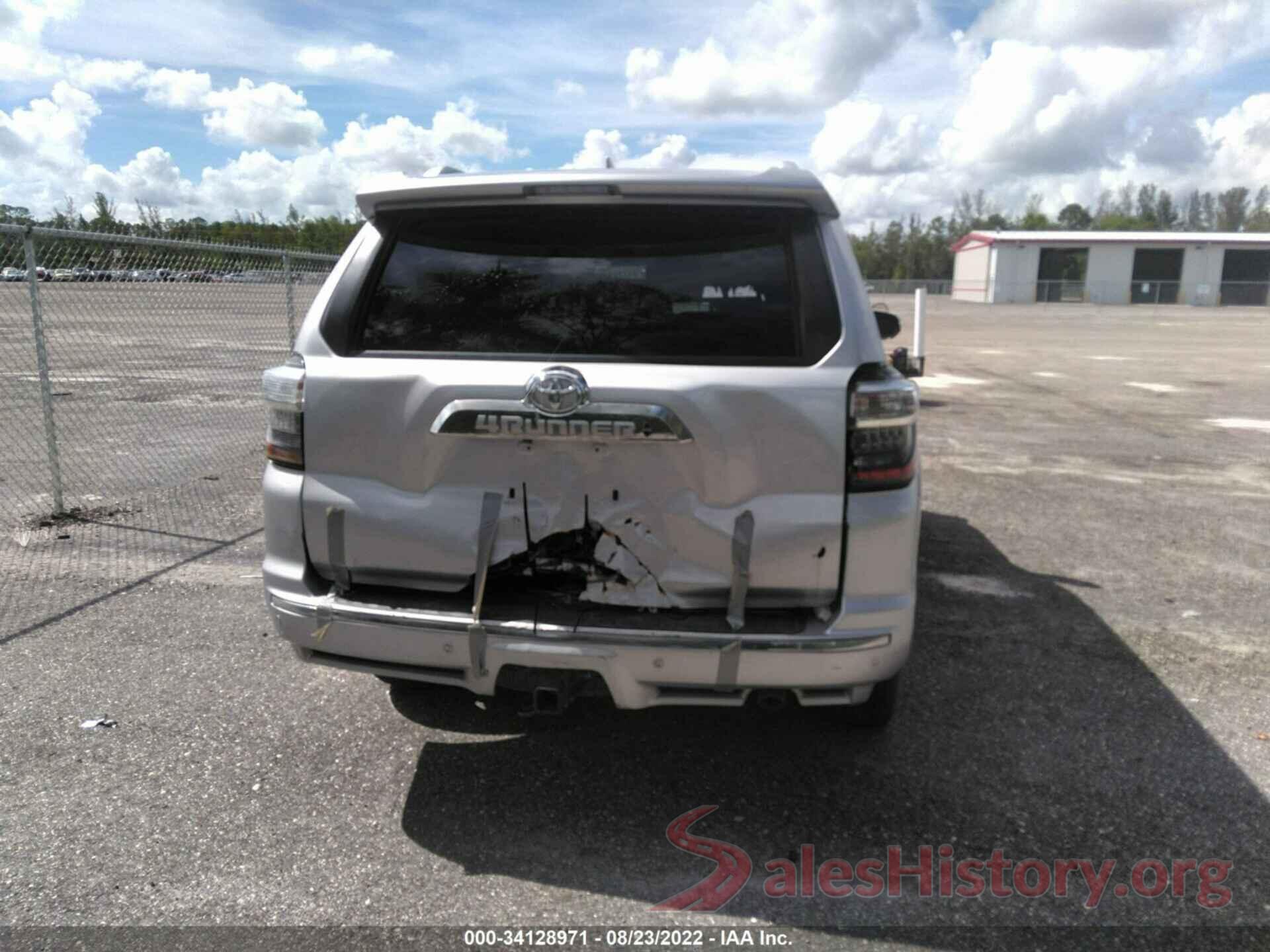 JTEBU5JR8H5422972 2017 TOYOTA 4RUNNER