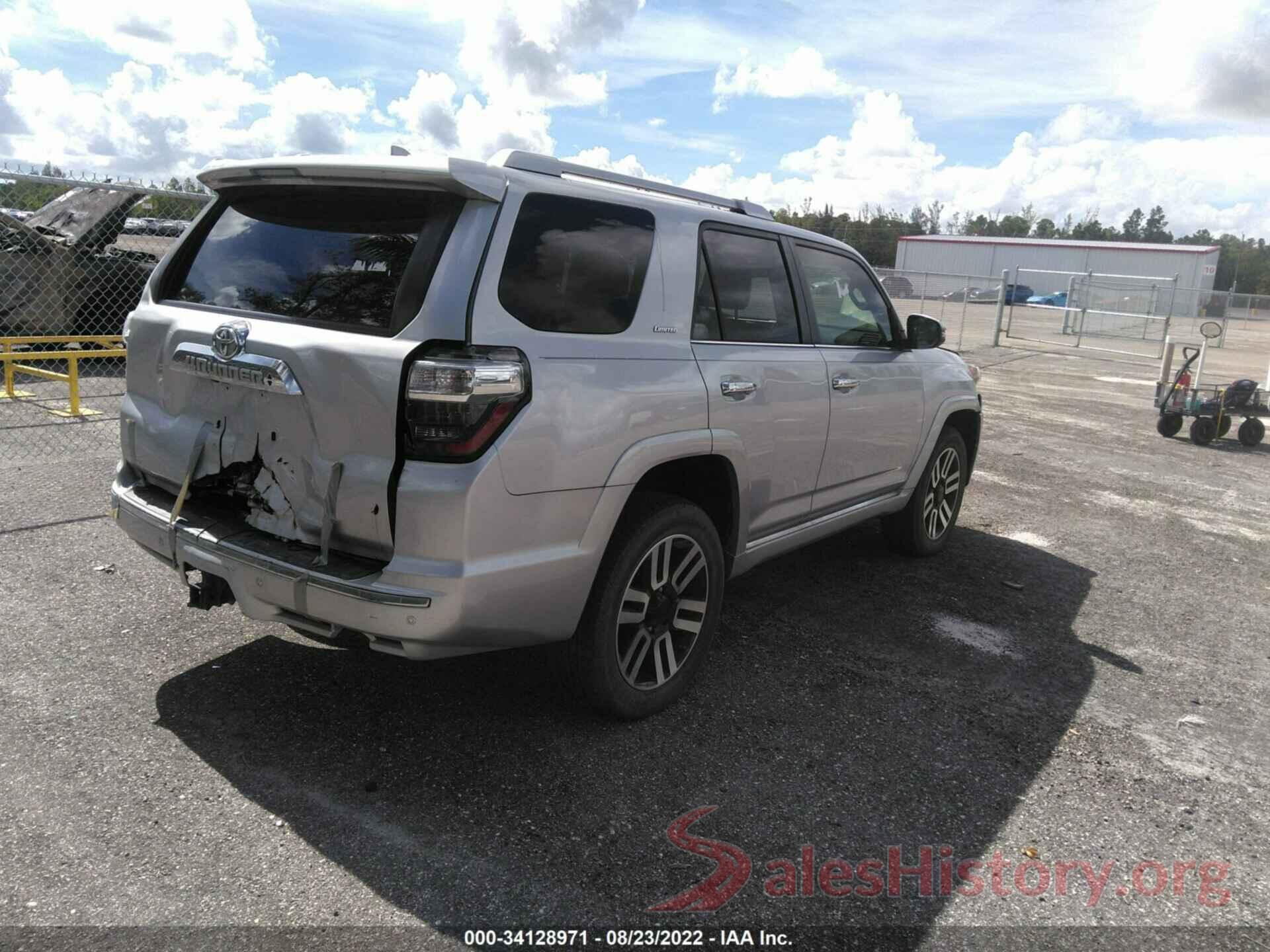 JTEBU5JR8H5422972 2017 TOYOTA 4RUNNER