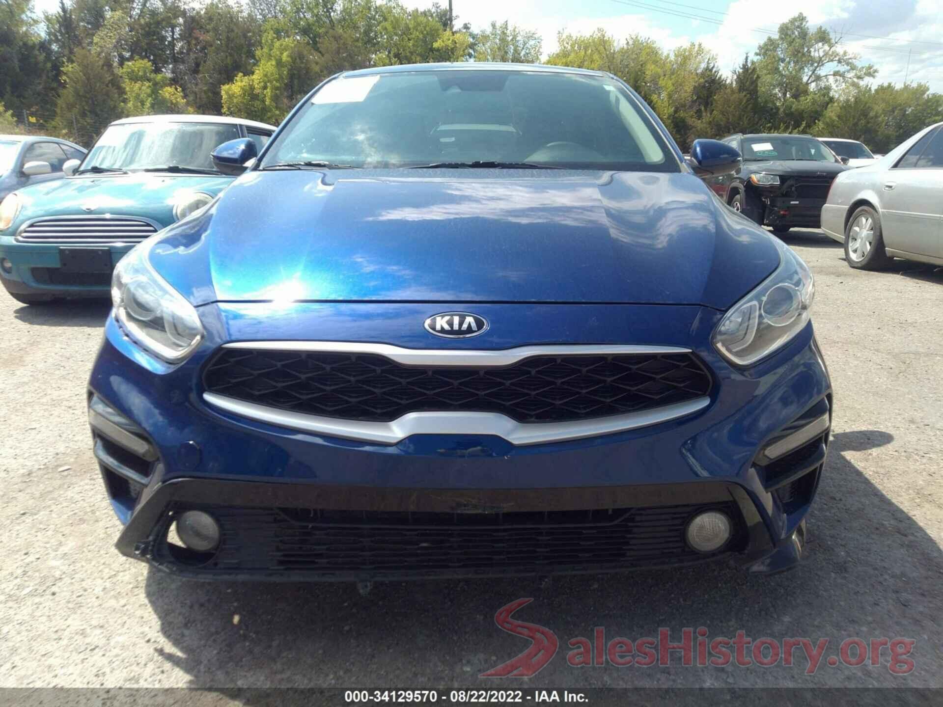 3KPF24AD3LE213419 2020 KIA FORTE