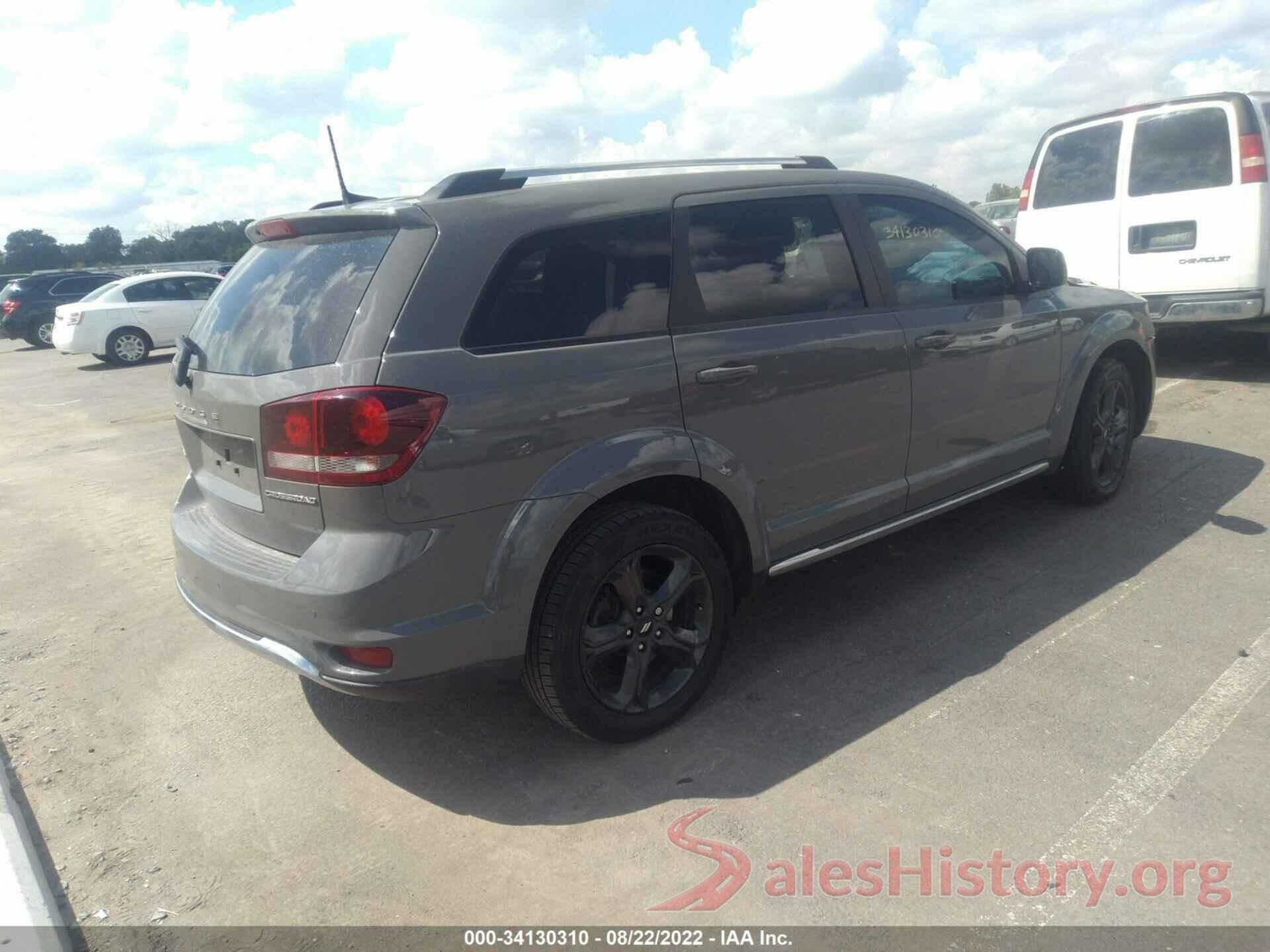 3C4PDCGB8LT254574 2020 DODGE JOURNEY