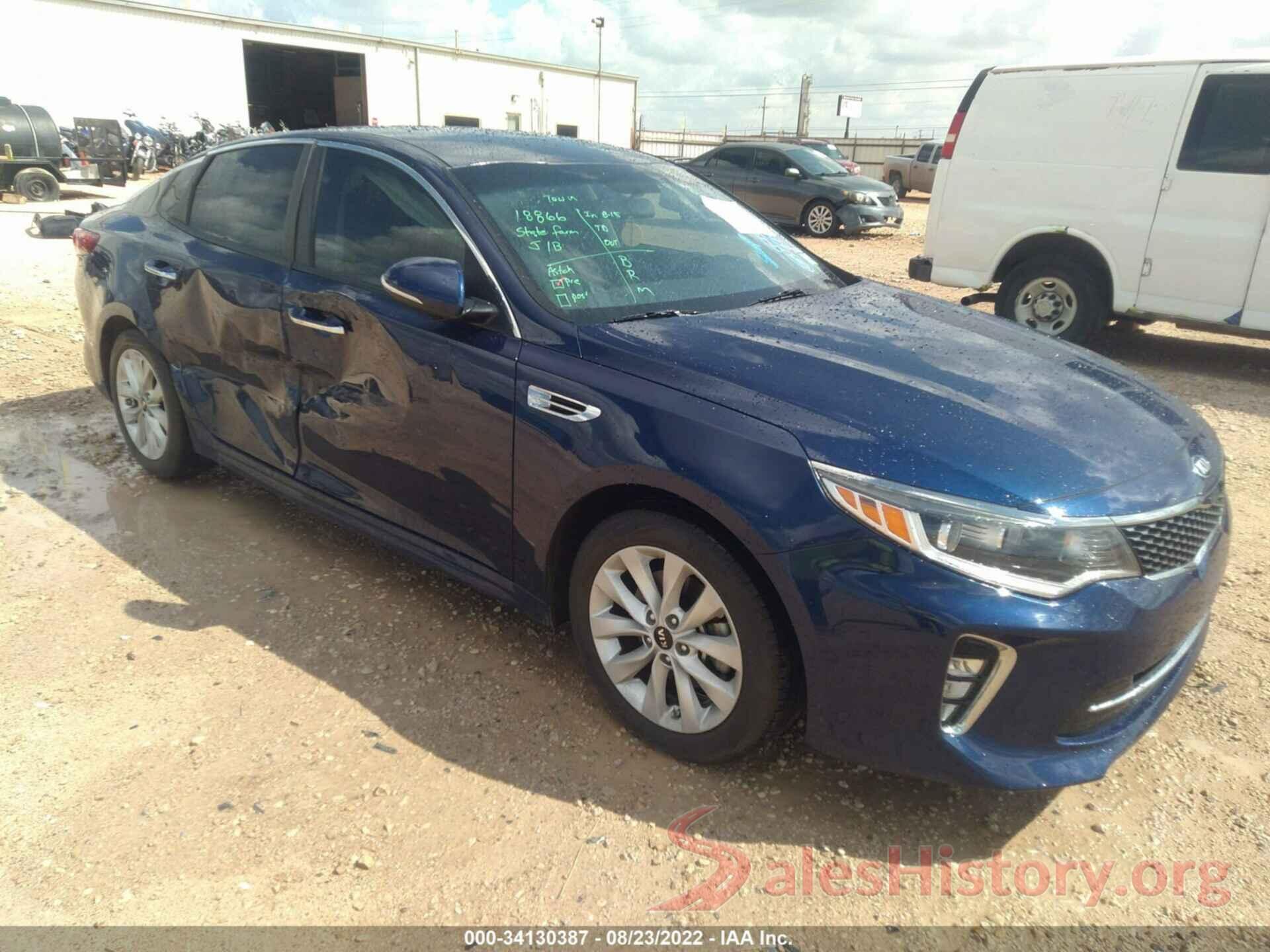 5XXGT4L34JG214895 2018 KIA OPTIMA