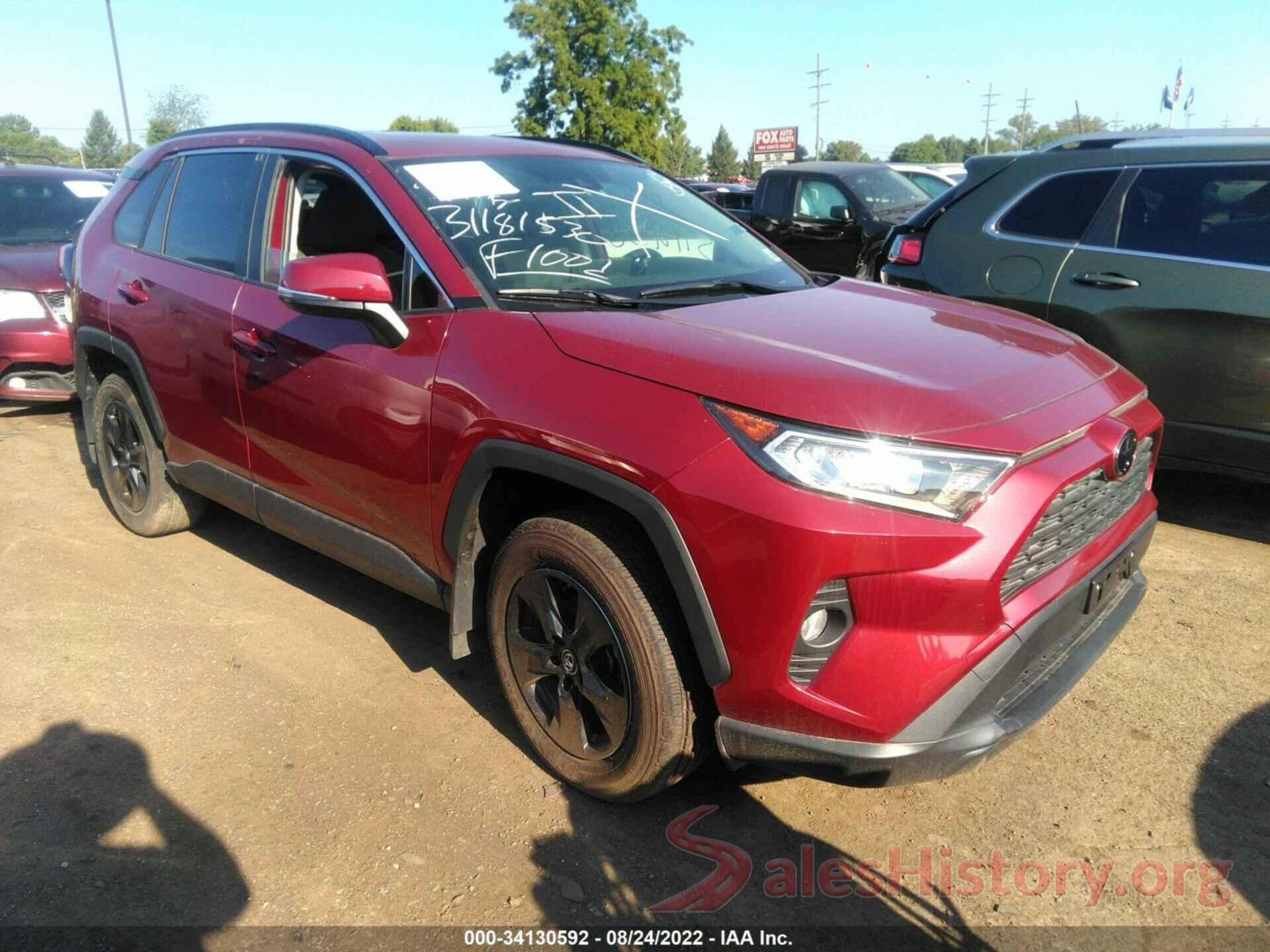 JTMP1RFV9KD033495 2019 TOYOTA RAV4