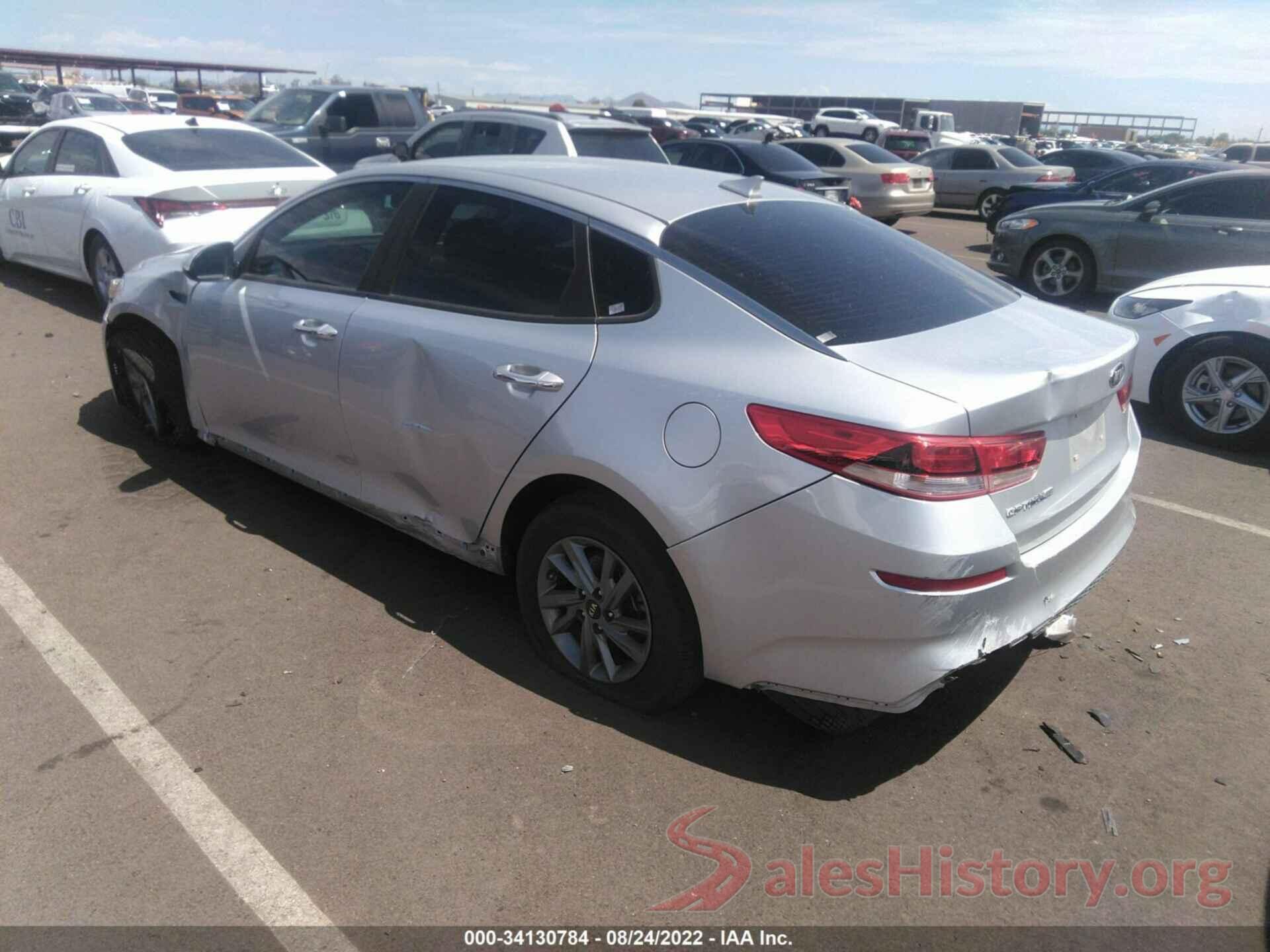 5XXGT4L31LG400011 2020 KIA OPTIMA