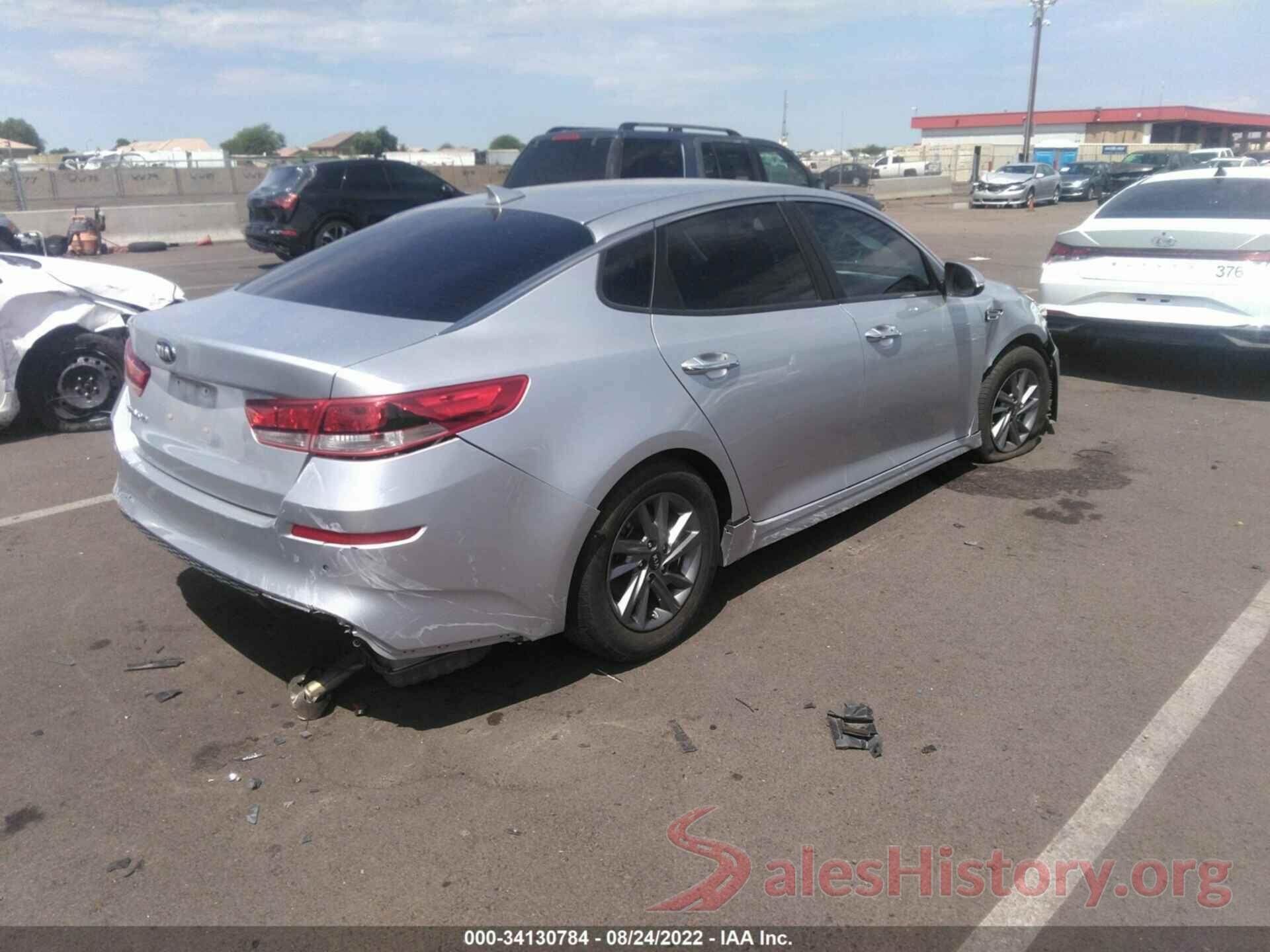 5XXGT4L31LG400011 2020 KIA OPTIMA