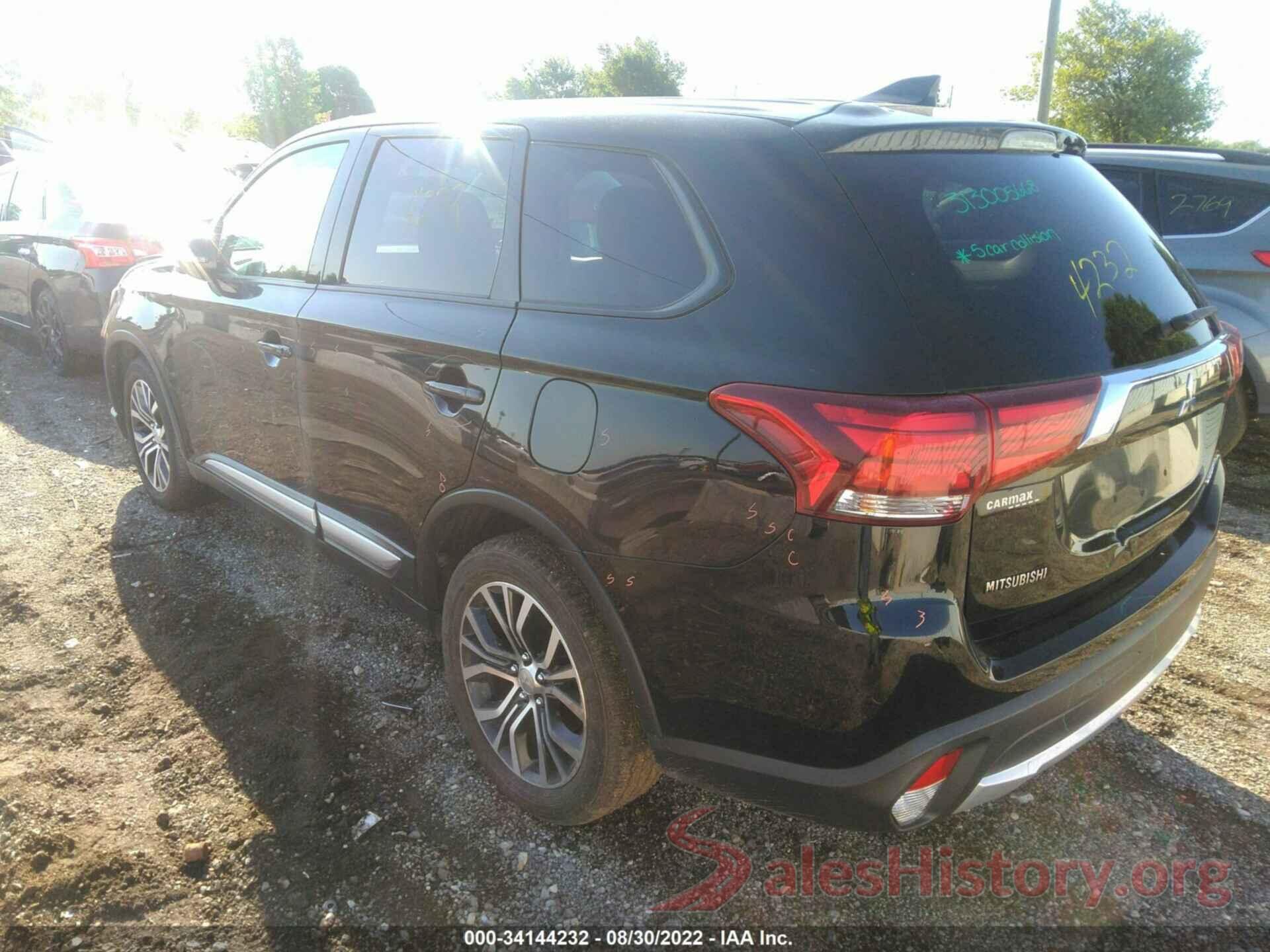 JA4AZ3A37JZ040653 2018 MITSUBISHI OUTLANDER