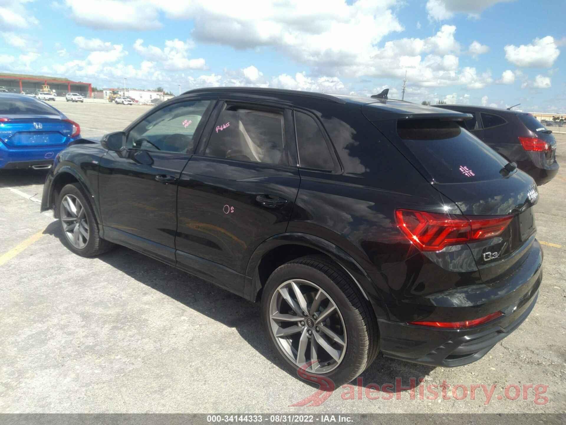 WA1DECF30N1047255 2022 AUDI Q3