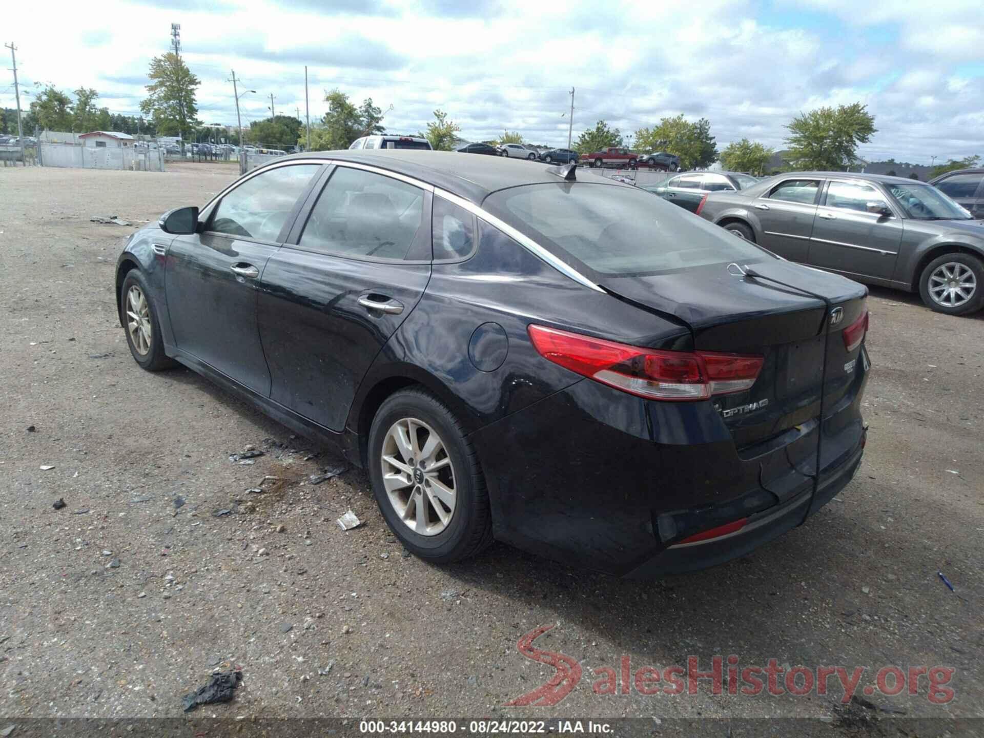 5XXGT4L34GG111677 2016 KIA OPTIMA