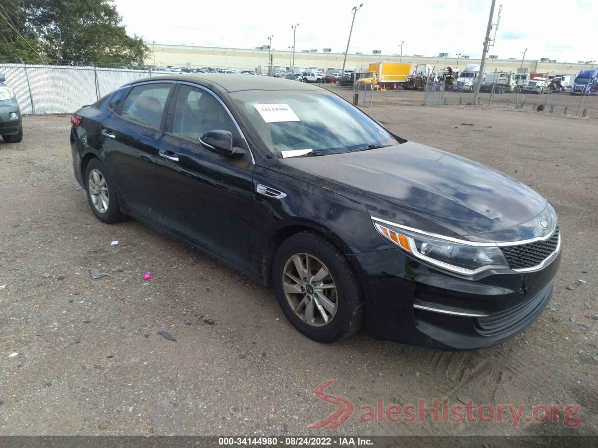 5XXGT4L34GG111677 2016 KIA OPTIMA