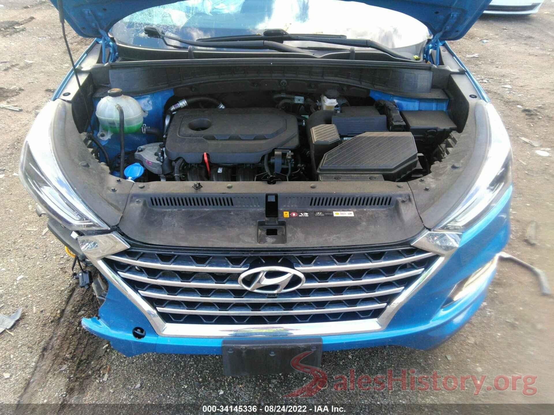 KM8J3CAL0KU018706 2019 HYUNDAI TUCSON