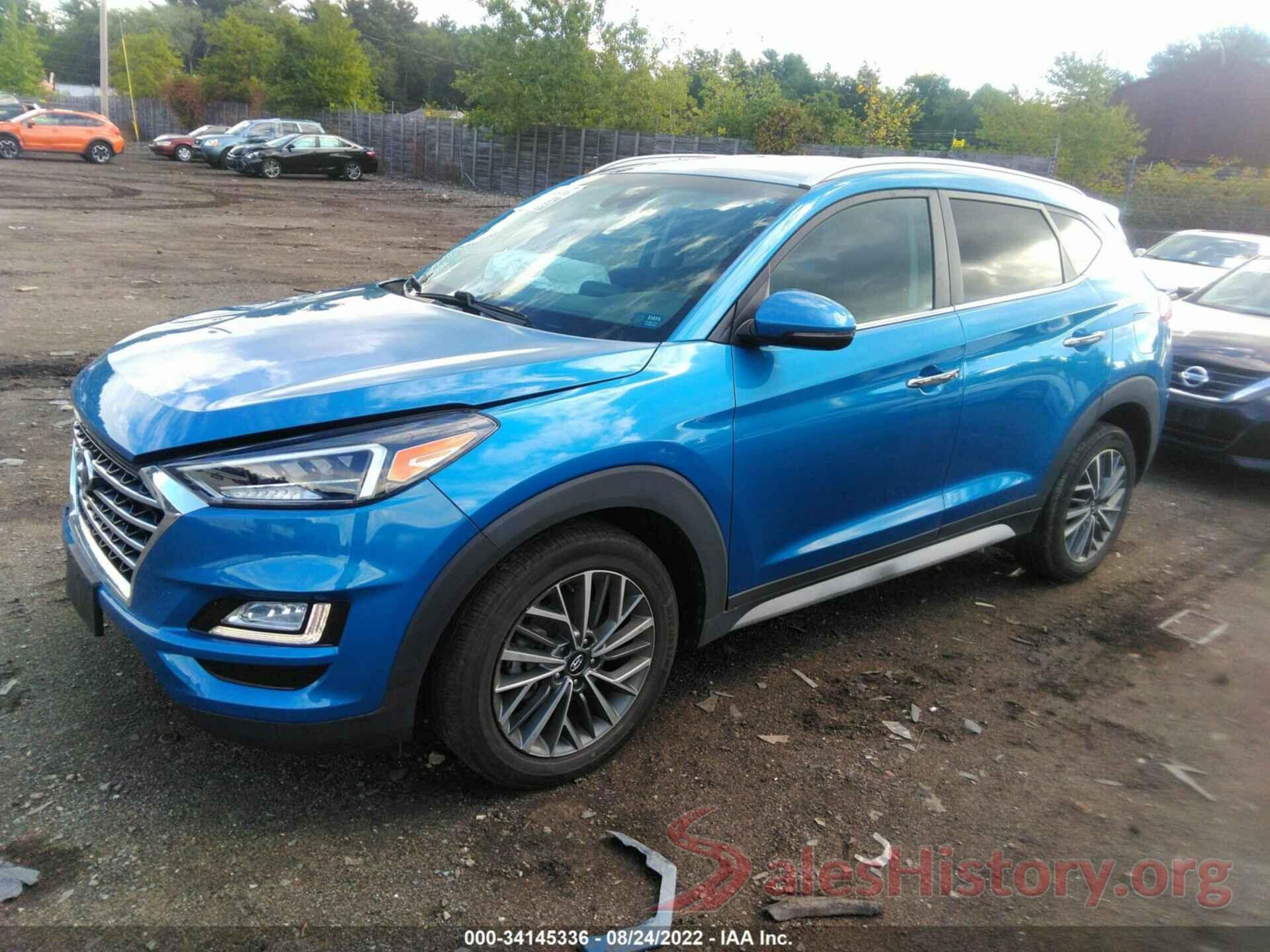 KM8J3CAL0KU018706 2019 HYUNDAI TUCSON