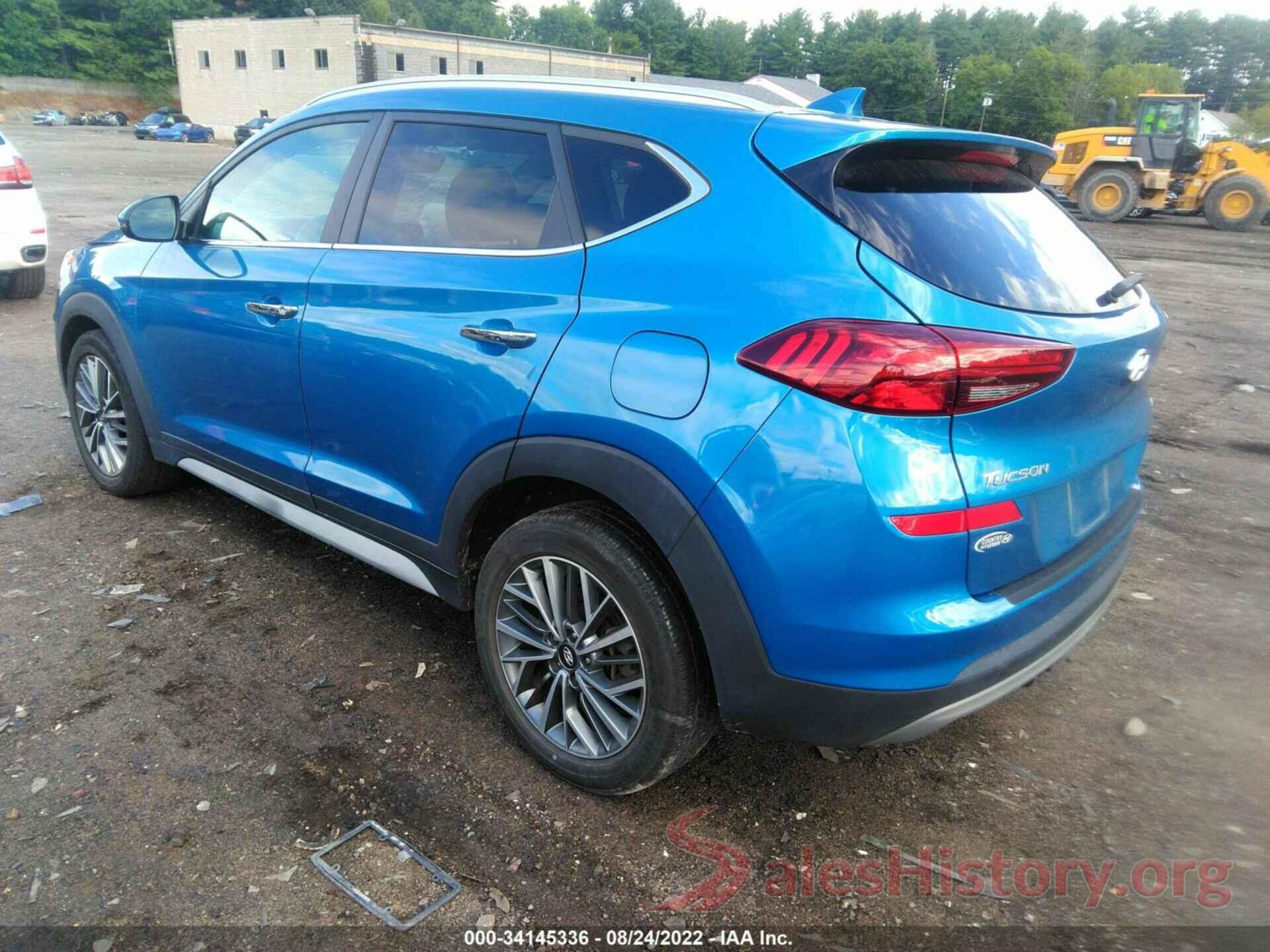 KM8J3CAL0KU018706 2019 HYUNDAI TUCSON