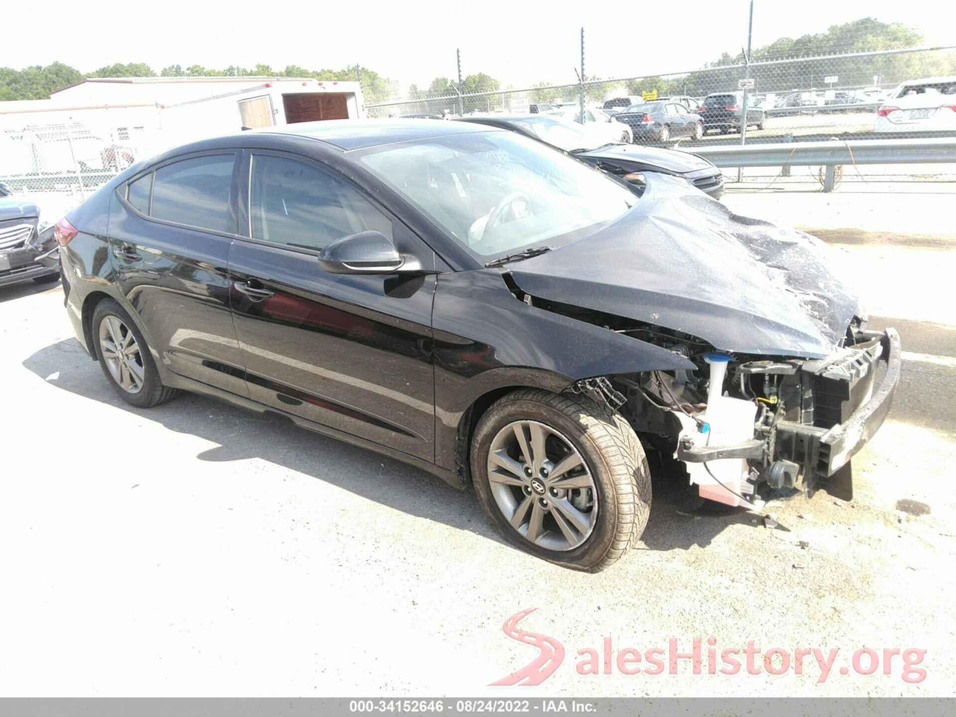 5NPD84LF8JH336839 2018 HYUNDAI ELANTRA