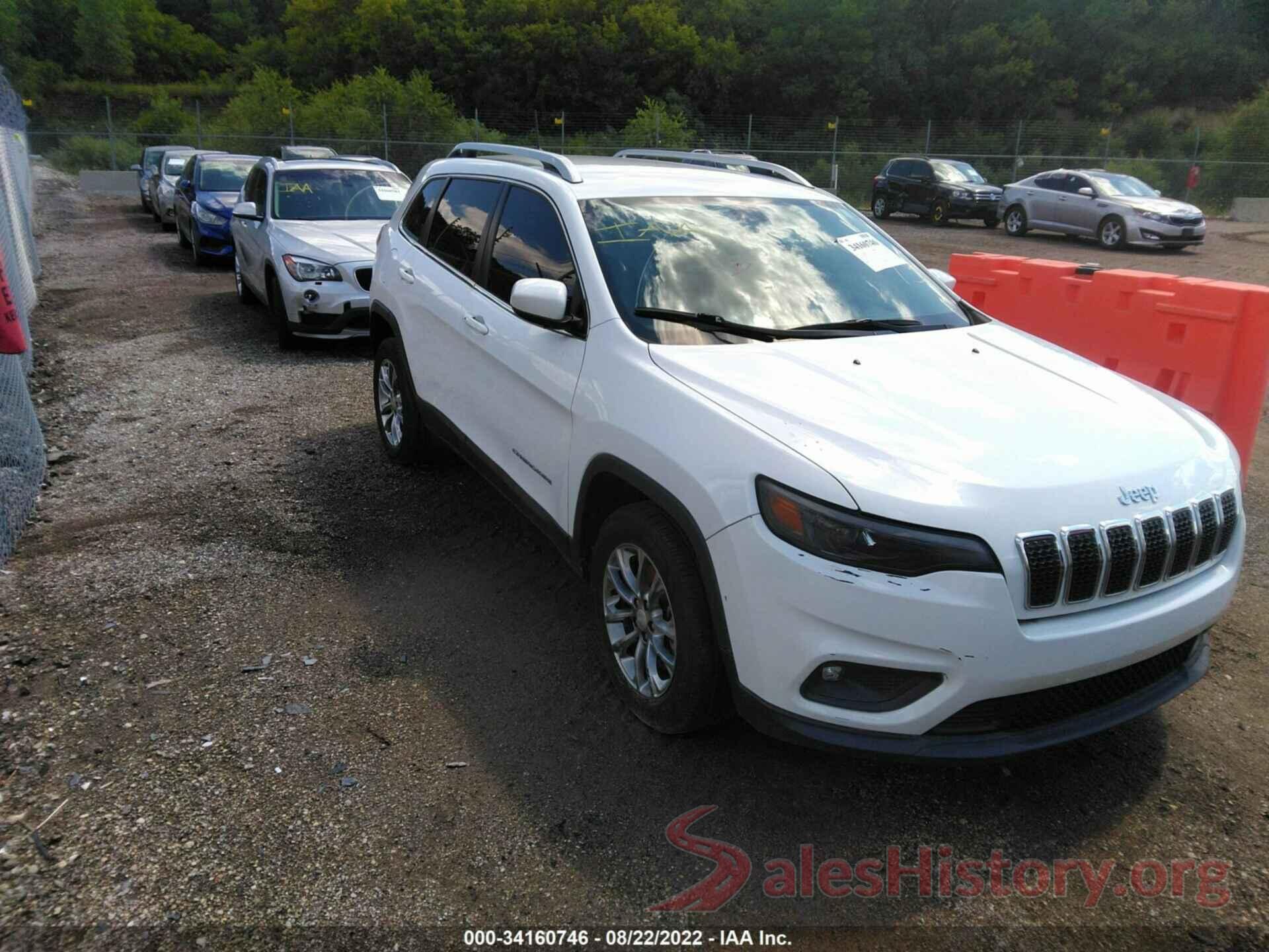 1C4PJLLB8KD205751 2019 JEEP CHEROKEE