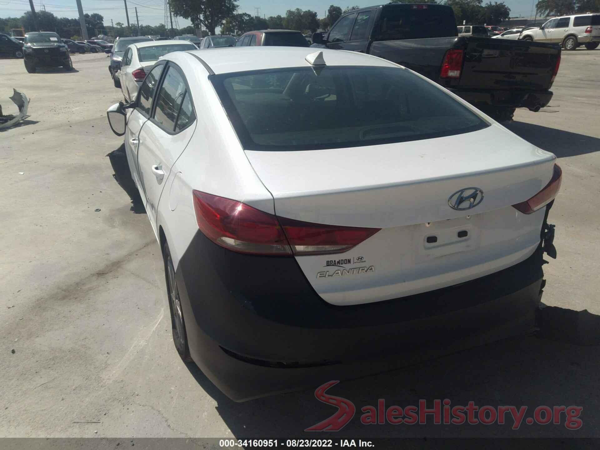 5NPD84LF0JH368832 2018 HYUNDAI ELANTRA