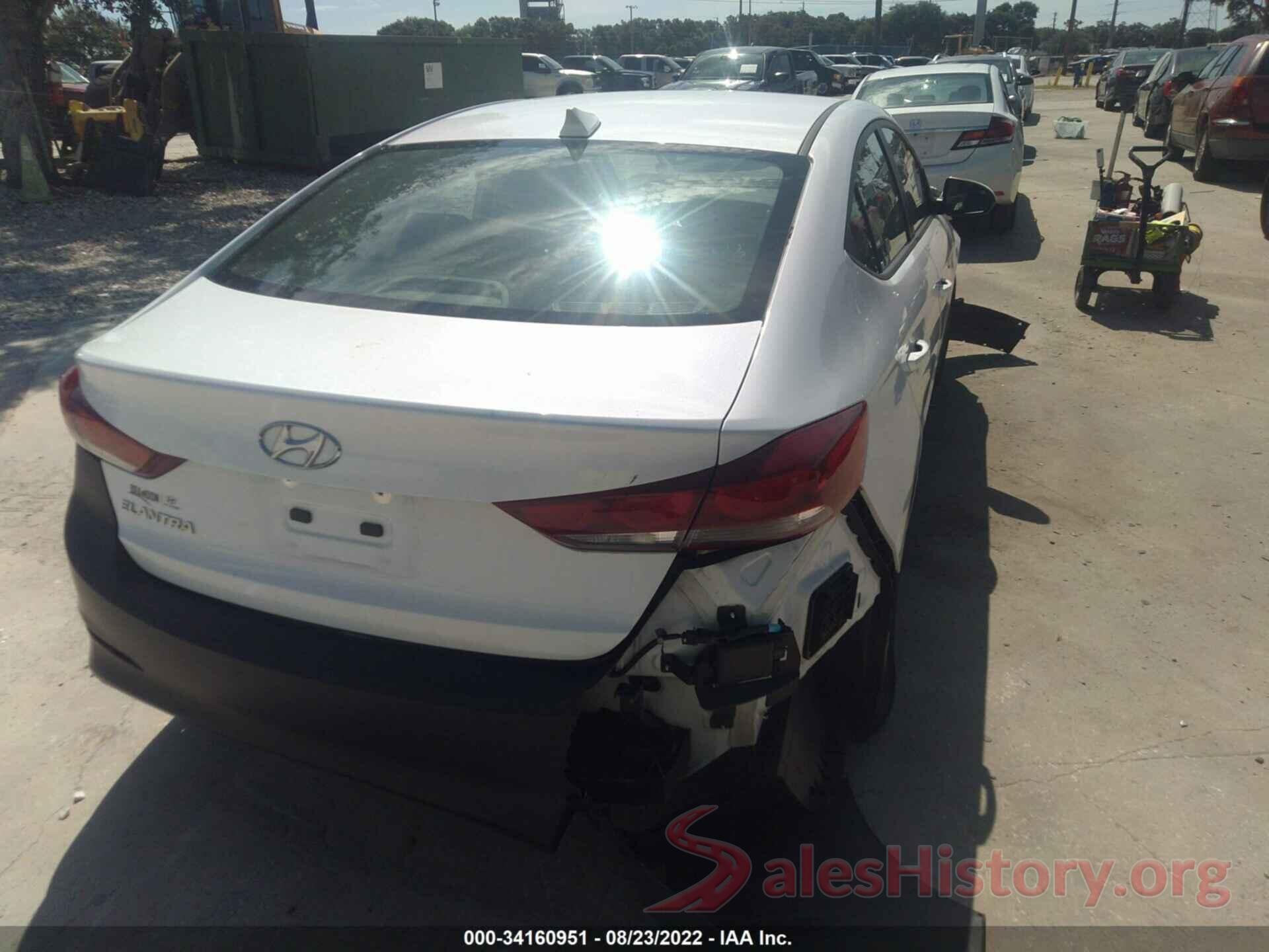 5NPD84LF0JH368832 2018 HYUNDAI ELANTRA