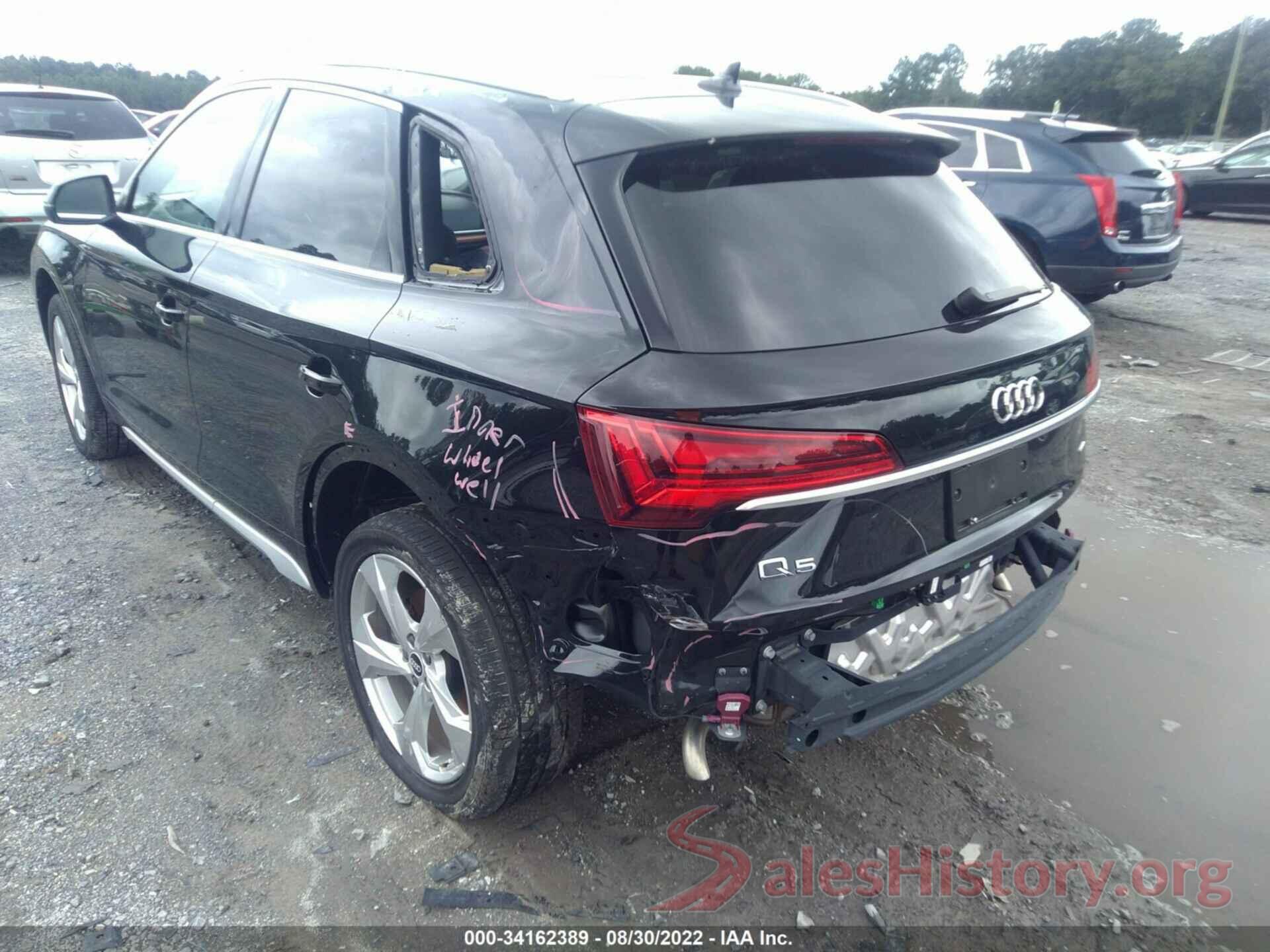 WA1BAAFY5M2055203 2021 AUDI Q5