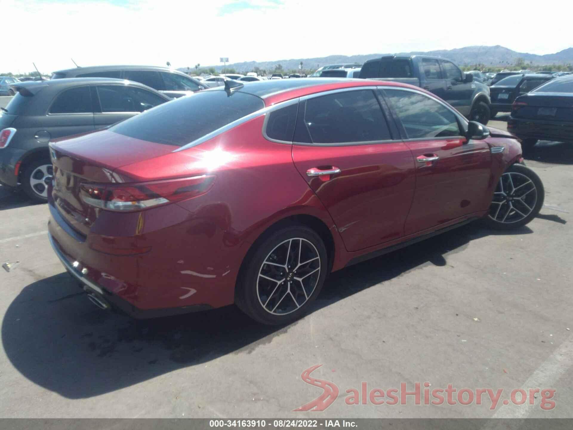 5XXGT4L38LG435340 2020 KIA OPTIMA