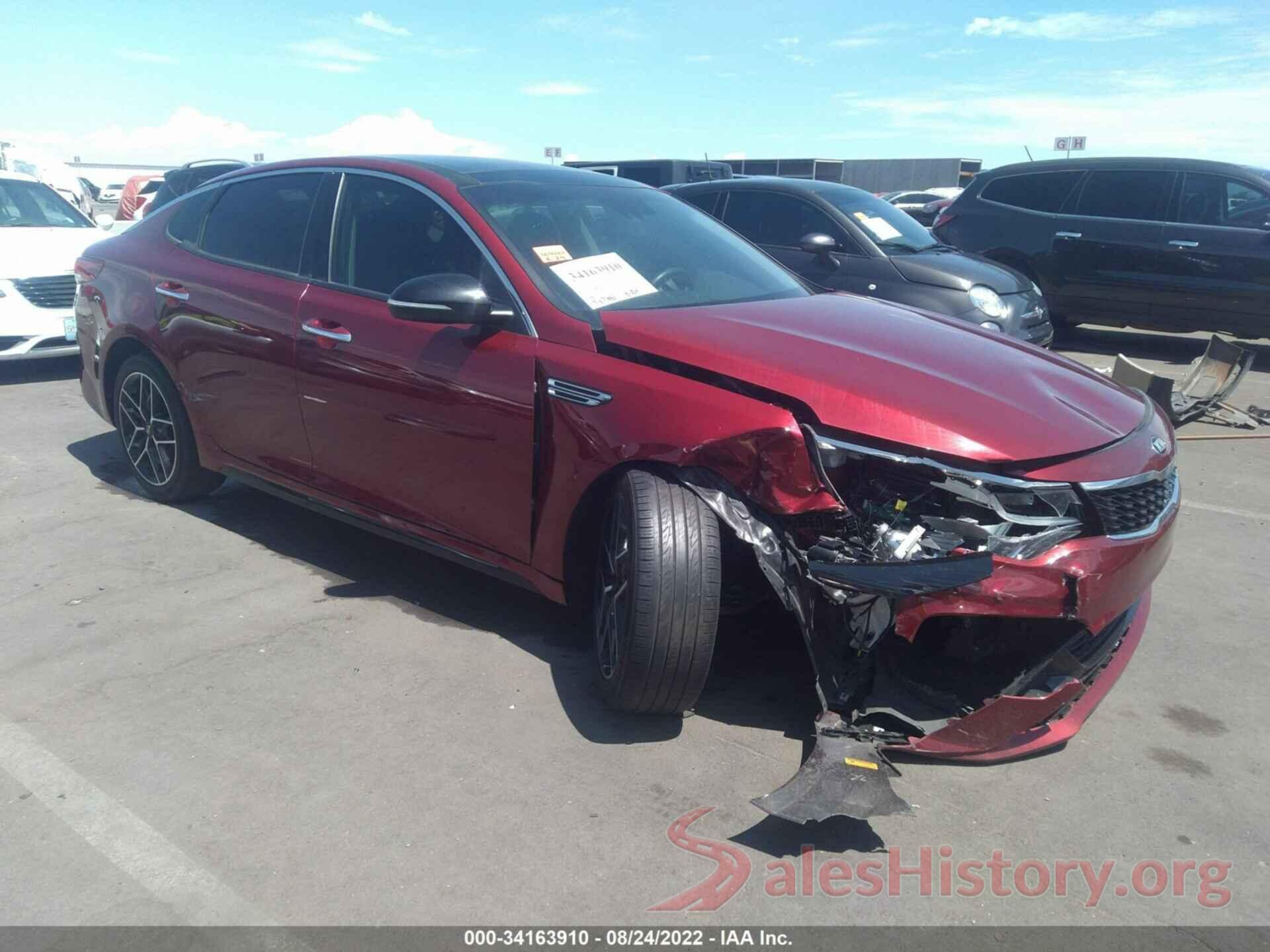 5XXGT4L38LG435340 2020 KIA OPTIMA