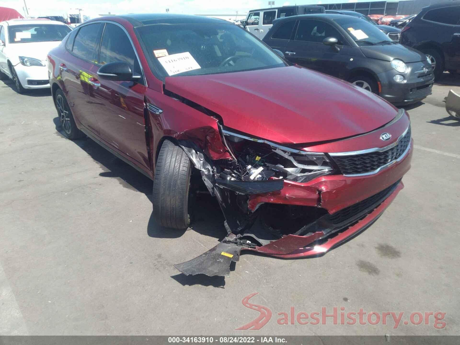 5XXGT4L38LG435340 2020 KIA OPTIMA