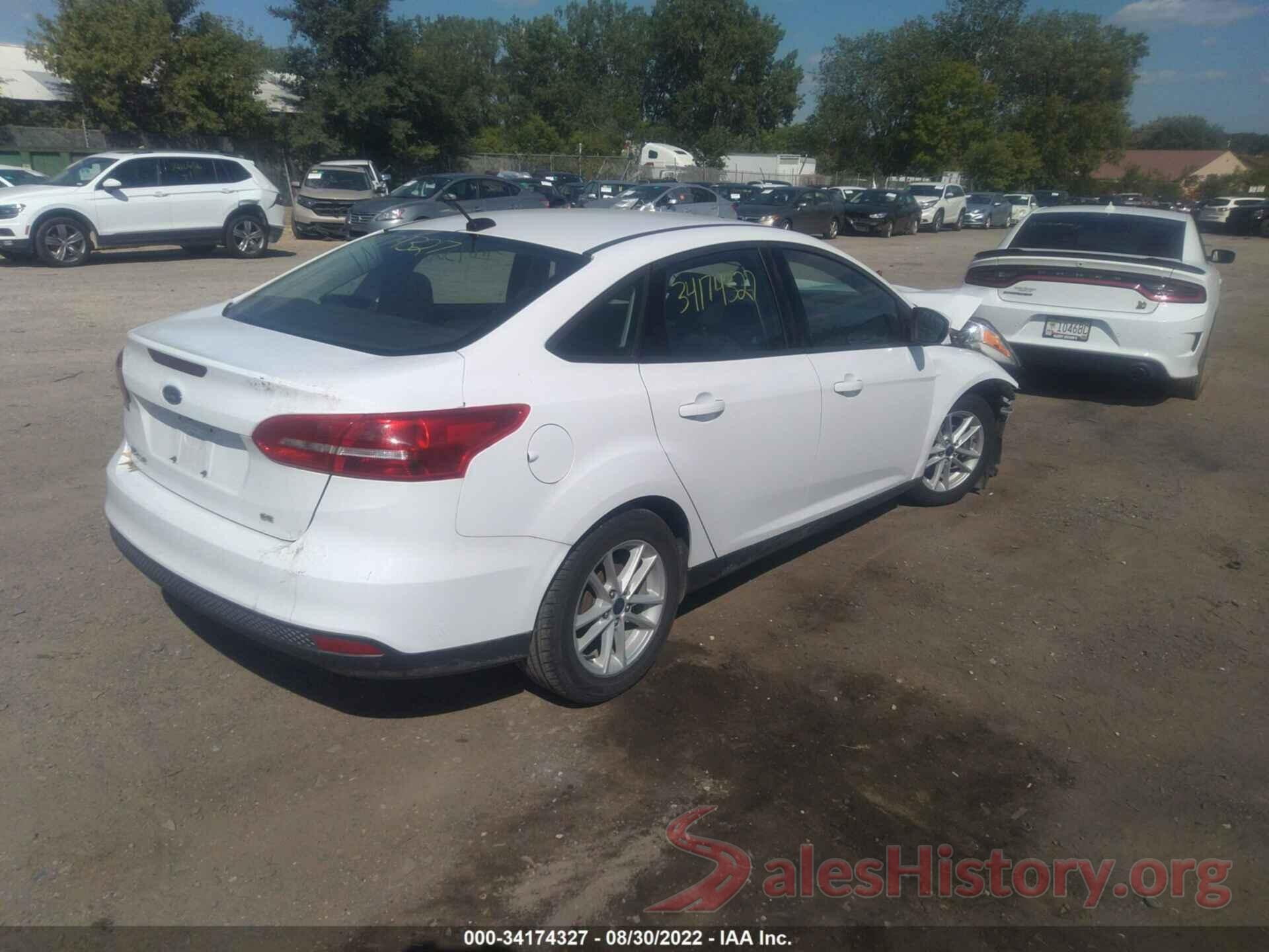 1FADP3F29HL230286 2017 FORD FOCUS