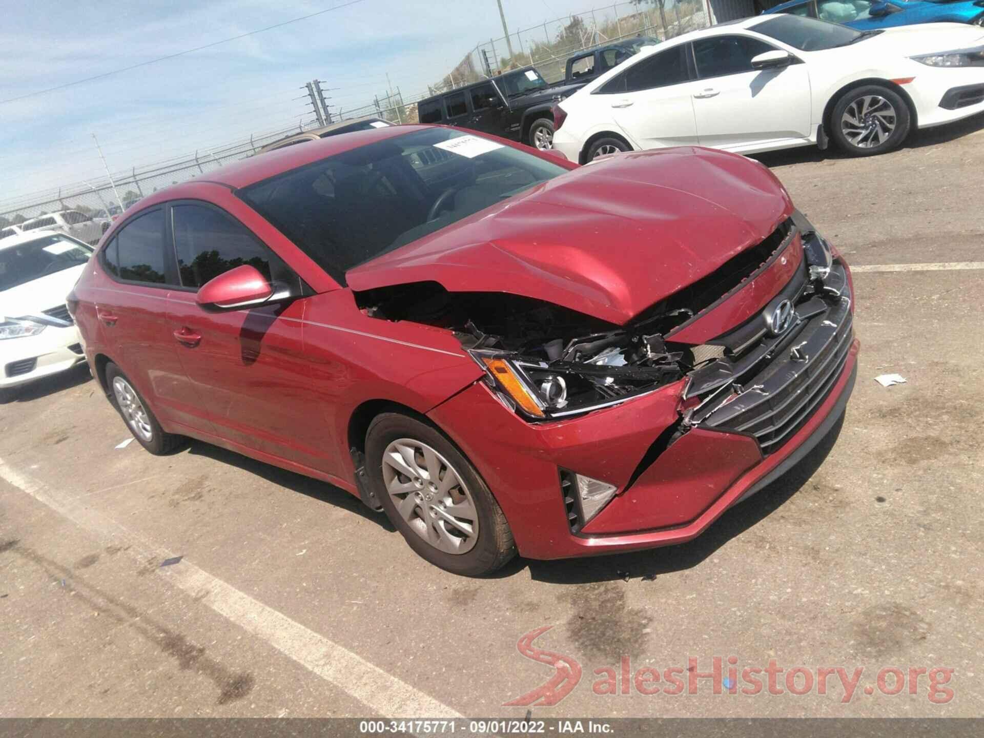 5NPD74LF3KH477757 2019 HYUNDAI ELANTRA