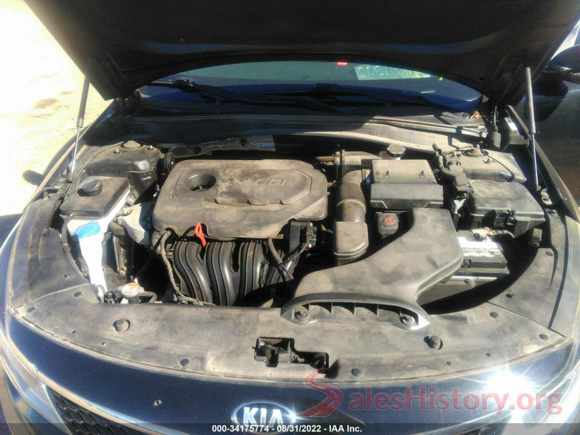 5XXGT4L34HG121997 2017 KIA OPTIMA