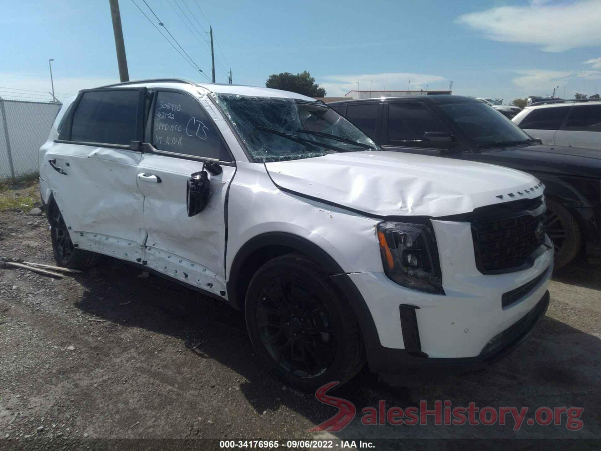 5XYP5DHC8MG119503 2021 KIA TELLURIDE