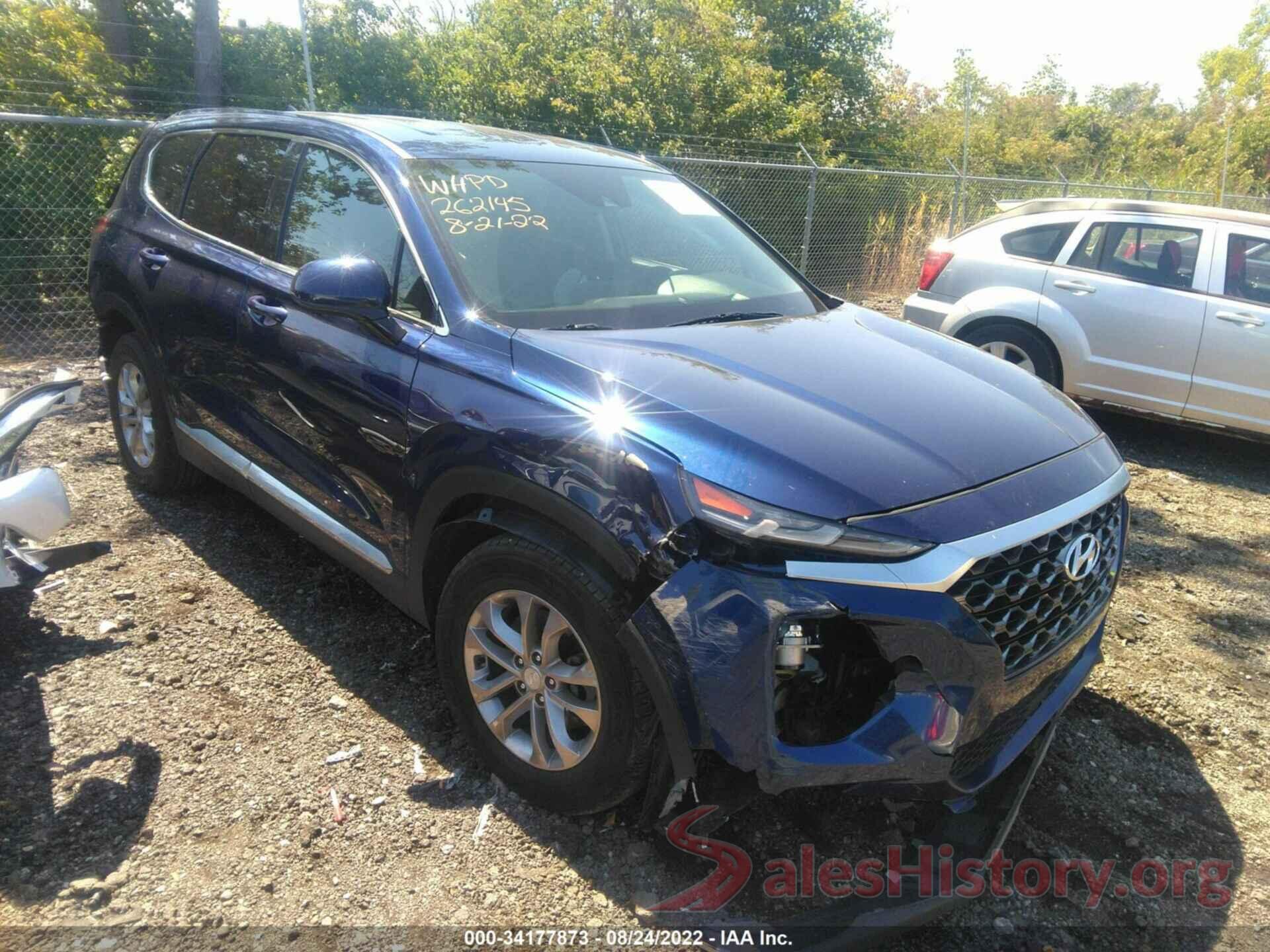 5NMS3CADXLH232709 2020 HYUNDAI SANTA FE