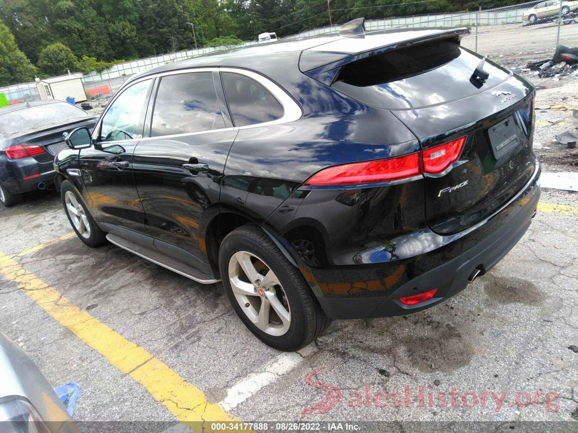 SADCJ2FX8LA643421 2020 JAGUAR F-PACE