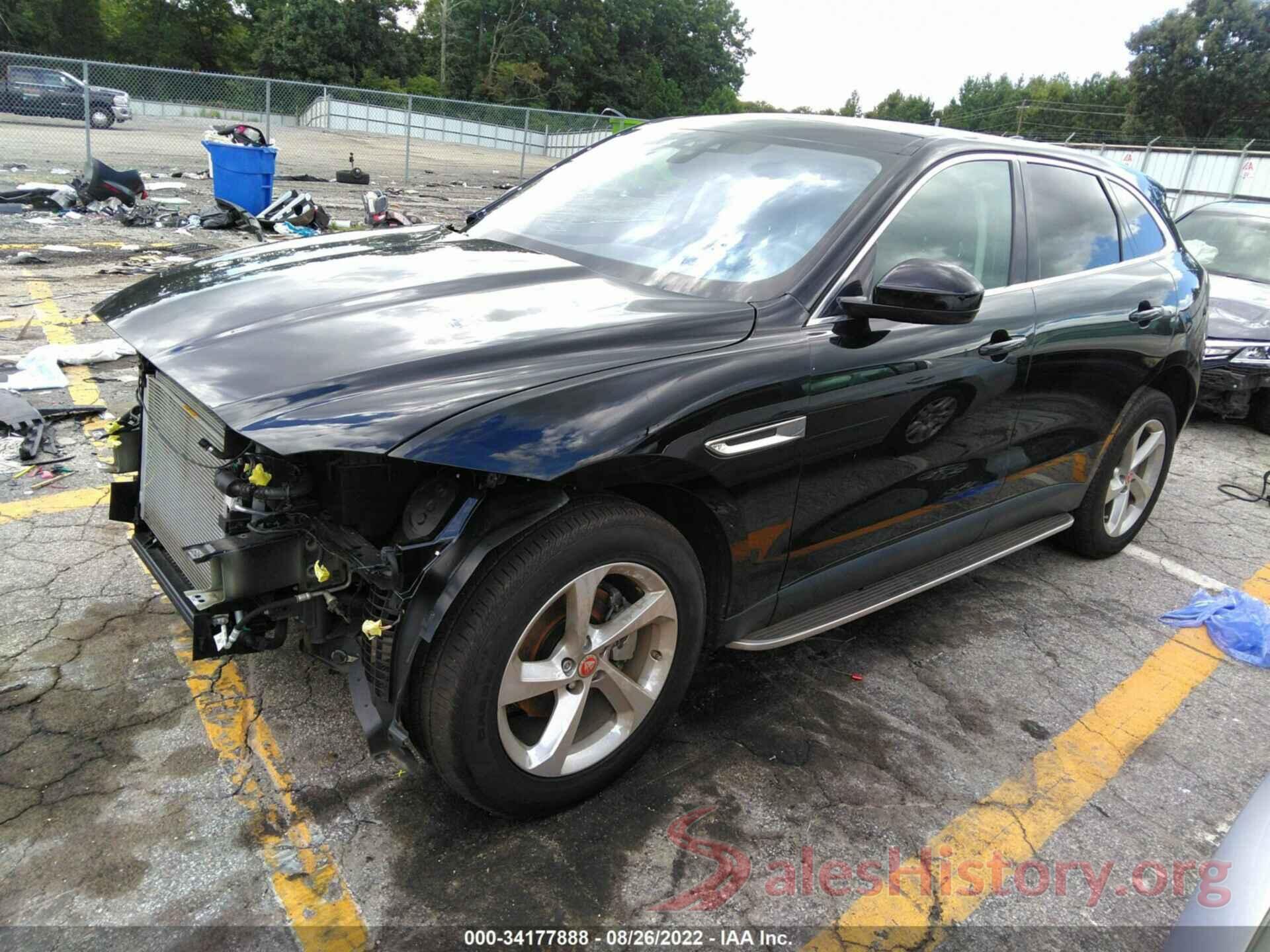 SADCJ2FX8LA643421 2020 JAGUAR F-PACE