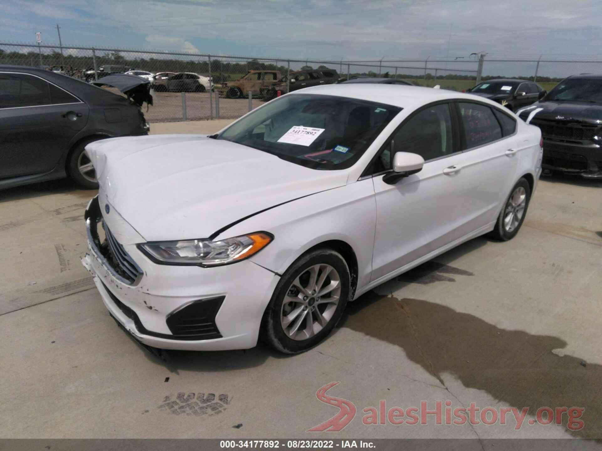 3FA6P0HD0KR280556 2019 FORD FUSION