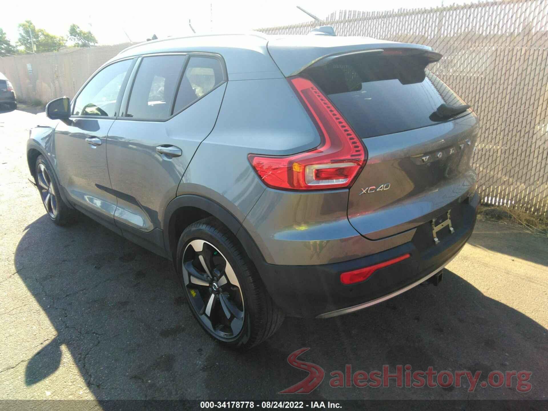 YV4AC2HK1K2152113 2019 VOLVO XC40