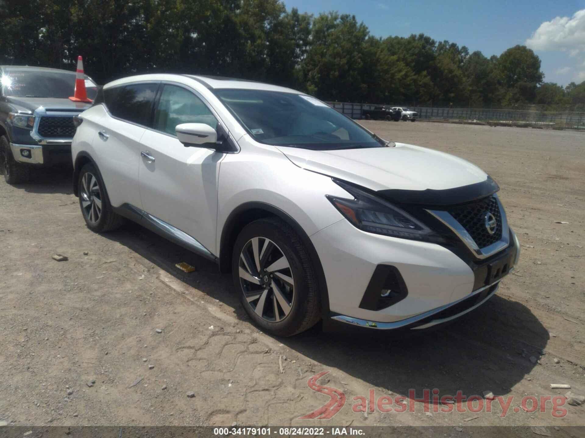 5N1AZ2CJ7NC123239 2022 NISSAN MURANO