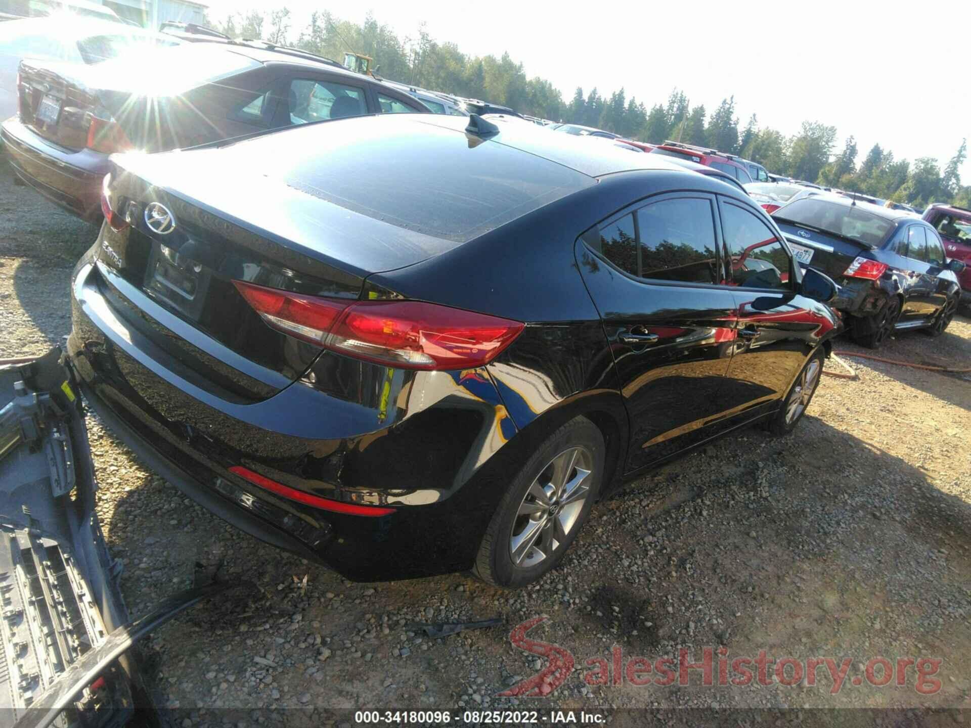 5NPD84LF7JH374756 2018 HYUNDAI ELANTRA