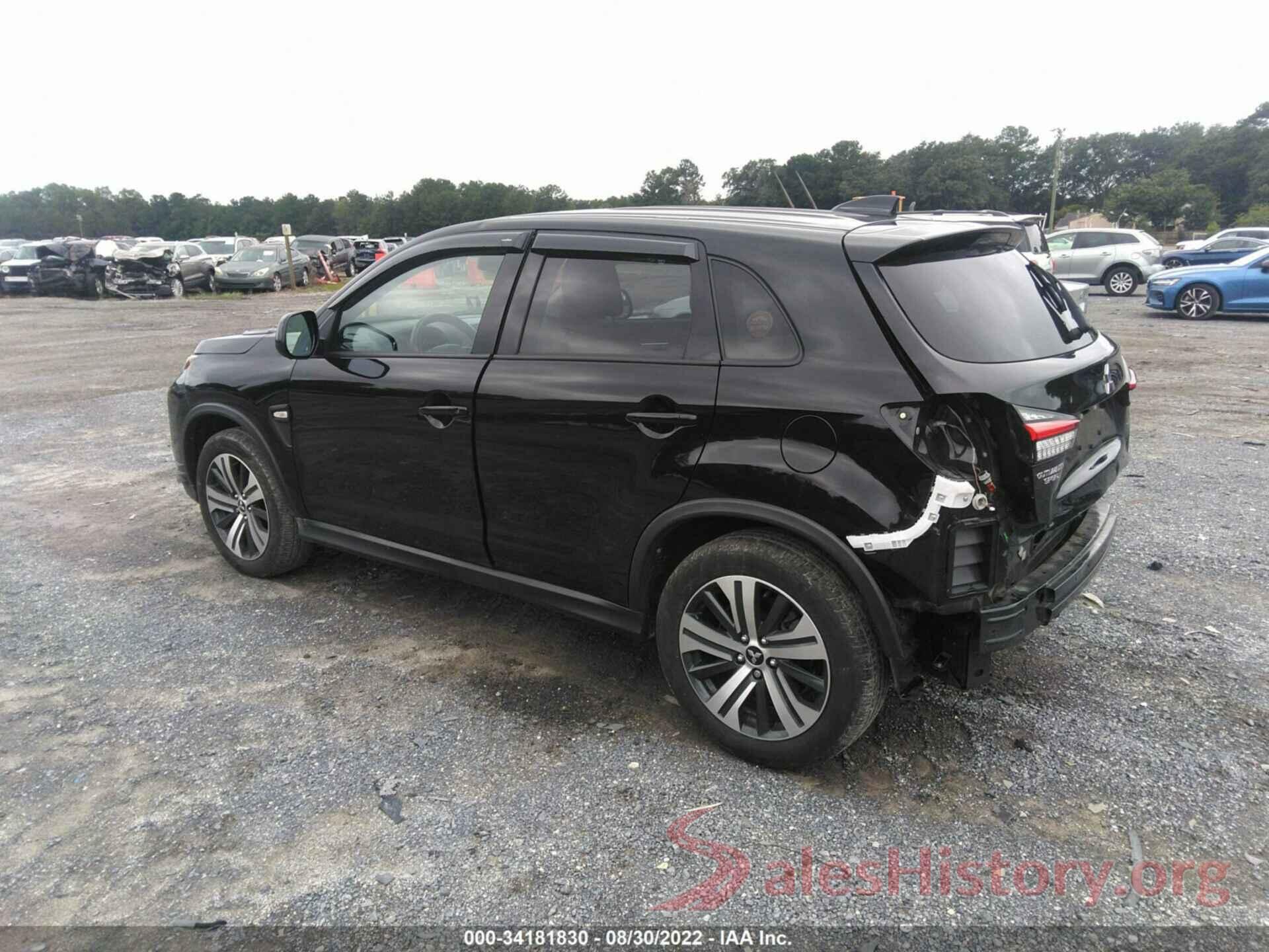 JA4ARUAU5MU009918 2021 MITSUBISHI OUTLANDER SPORT