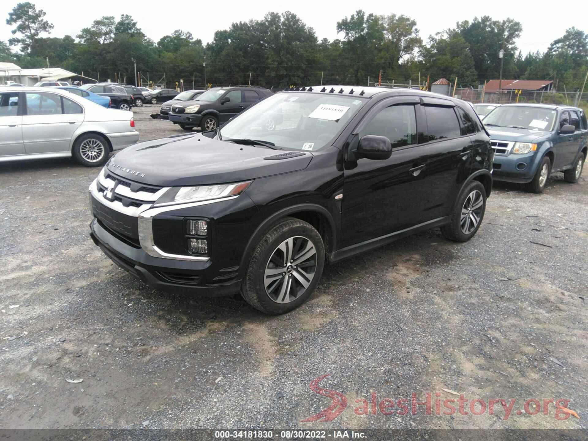 JA4ARUAU5MU009918 2021 MITSUBISHI OUTLANDER SPORT