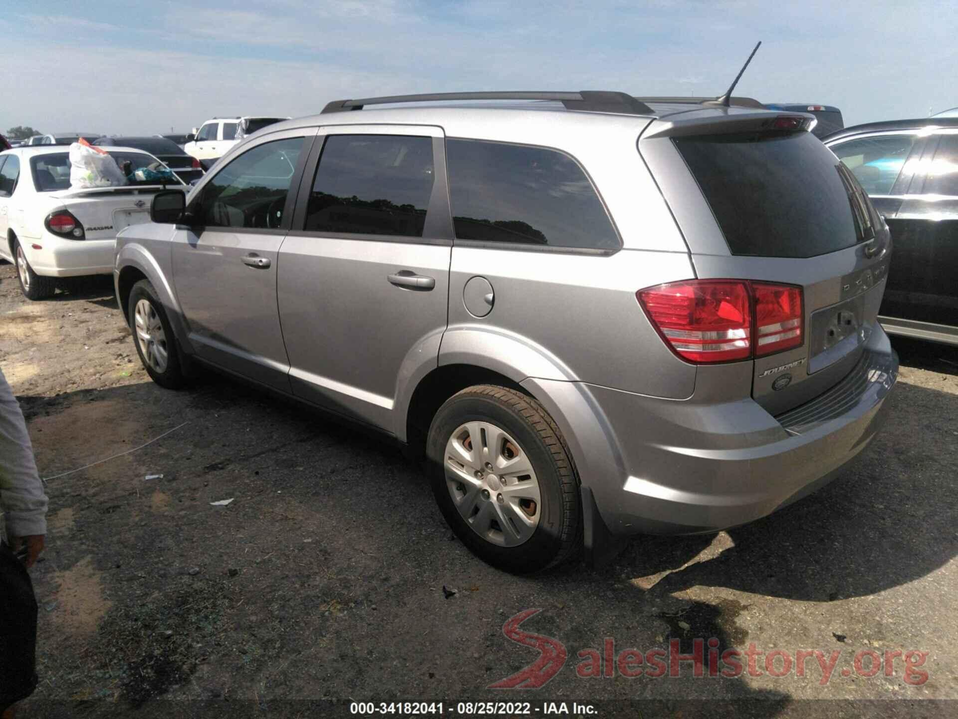 3C4PDCAB7JT169974 2018 DODGE JOURNEY