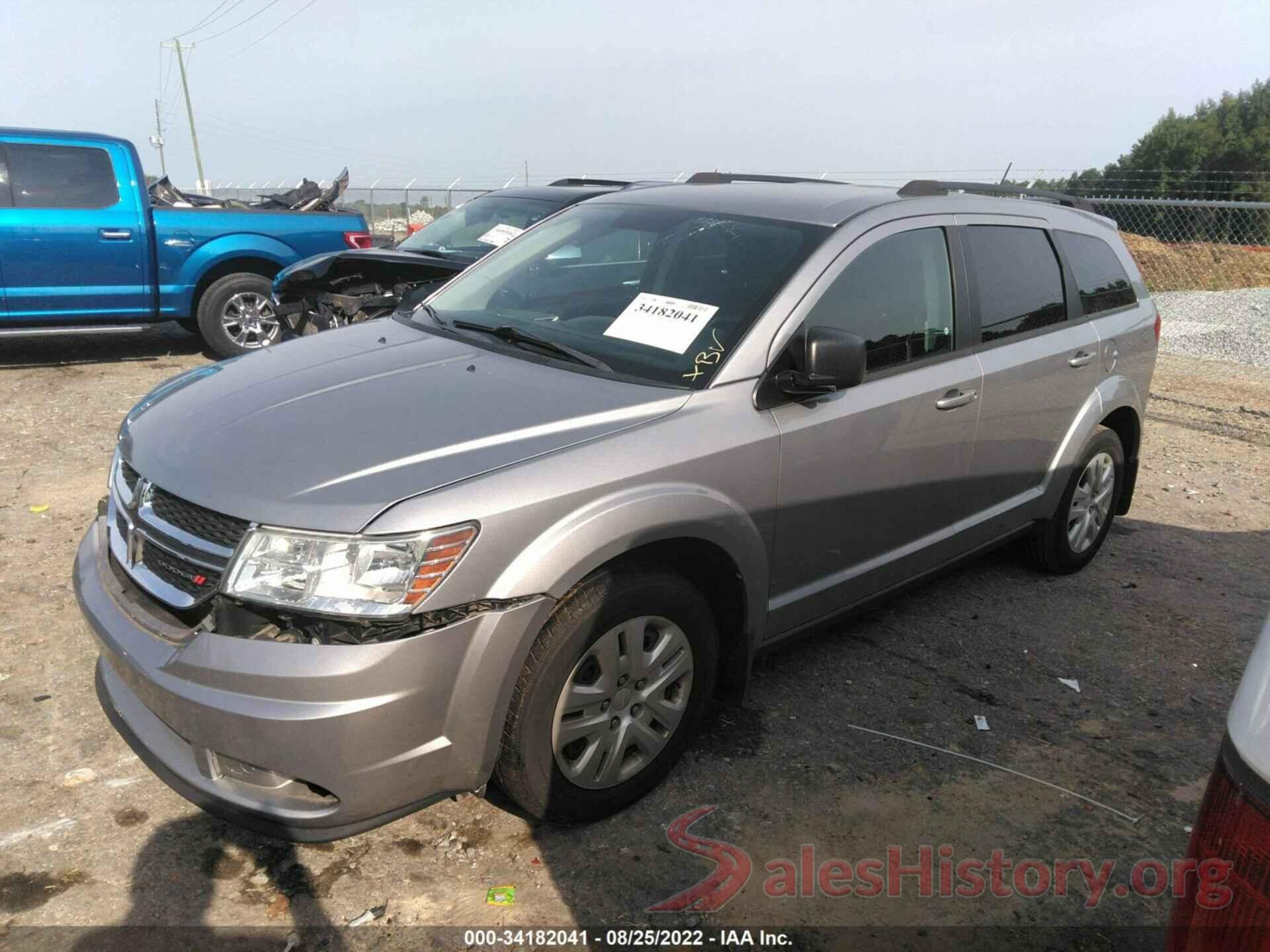 3C4PDCAB7JT169974 2018 DODGE JOURNEY